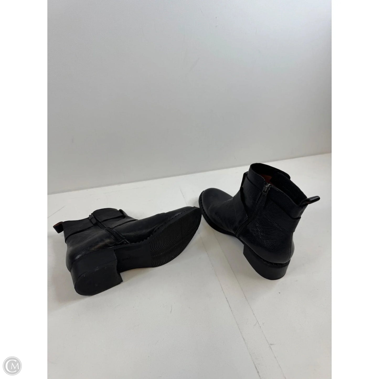 Boots Ankle Flats By Gentle Souls In Black, Size: 10