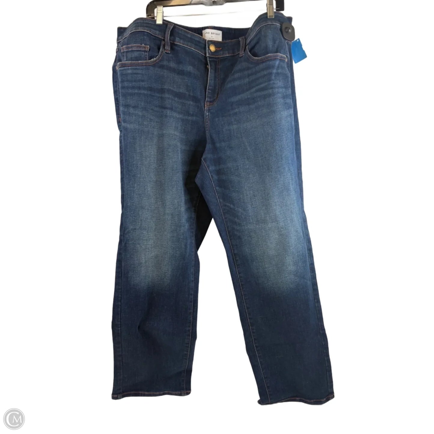 Jeans Straight By Lane Bryant In Blue Denim, Size: 20