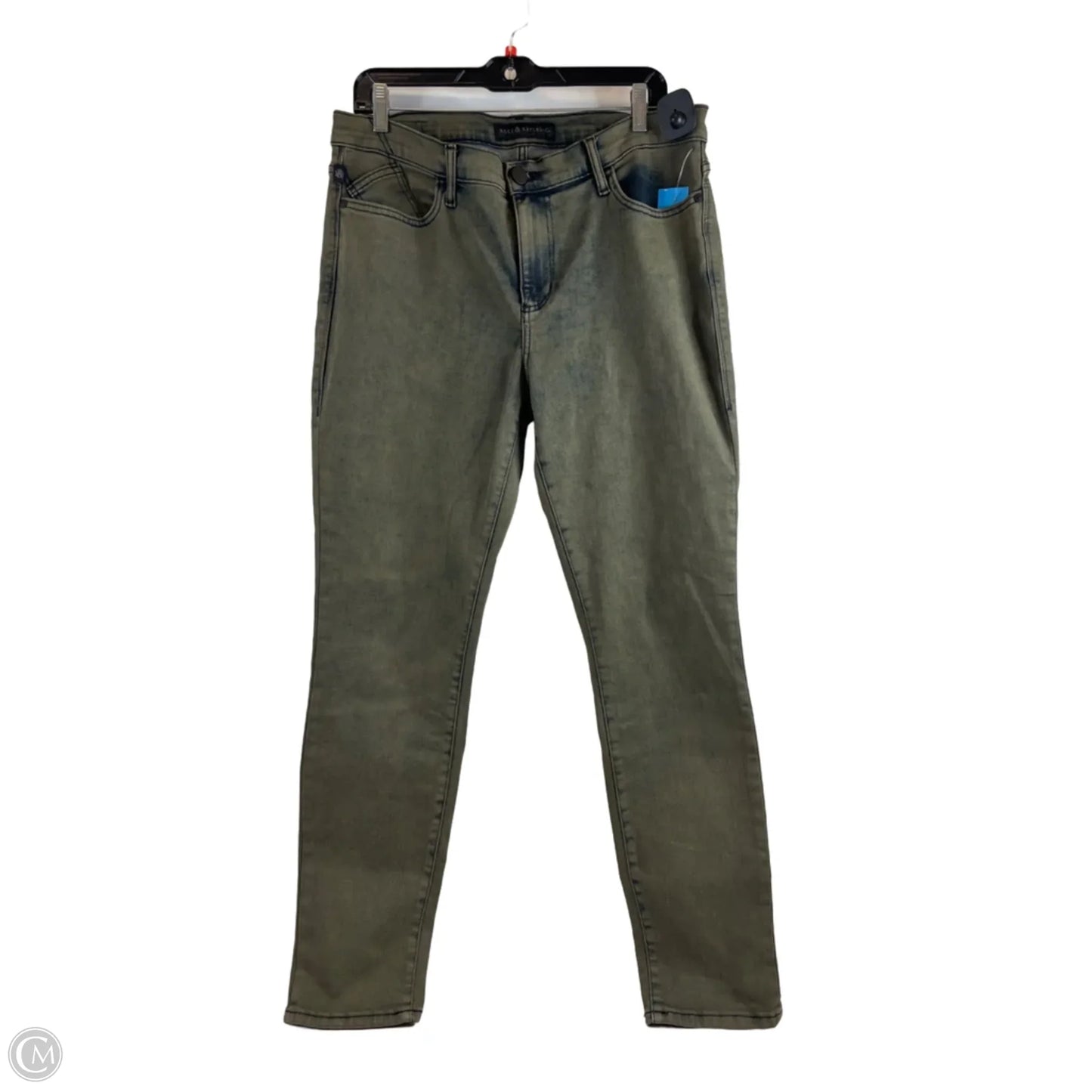 Jeans Straight By Rock And Republic In Green, Size: 14