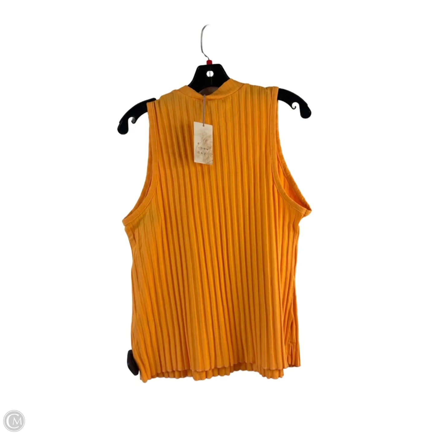 Top Sleeveless By A New Day In Orange, Size: Xl