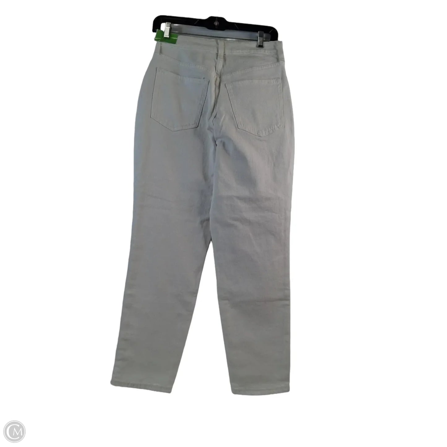 Jeans Straight By Old Navy In White Denim, Size: 2
