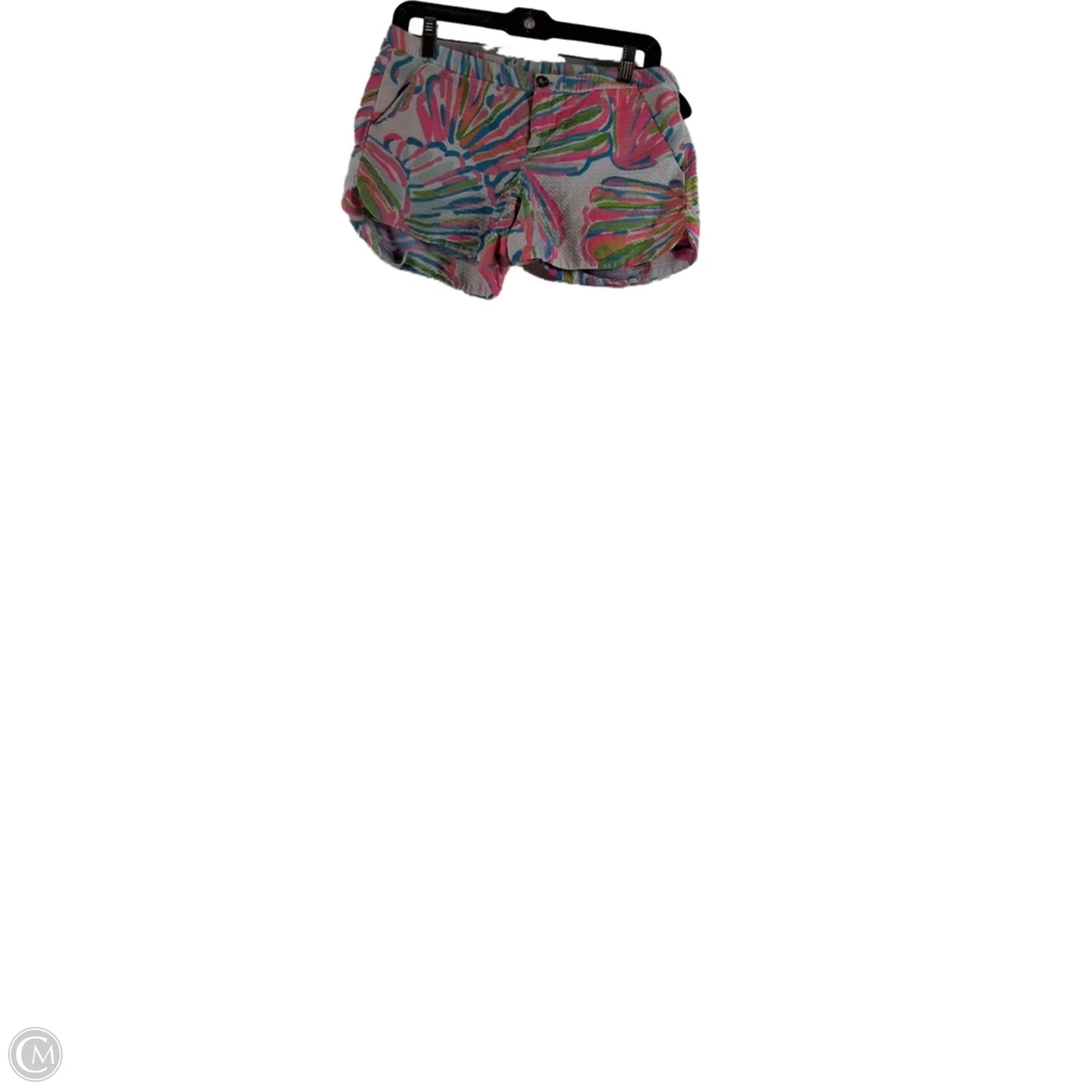 Shorts Designer By Lilly Pulitzer In Blue & Pink, Size: 2