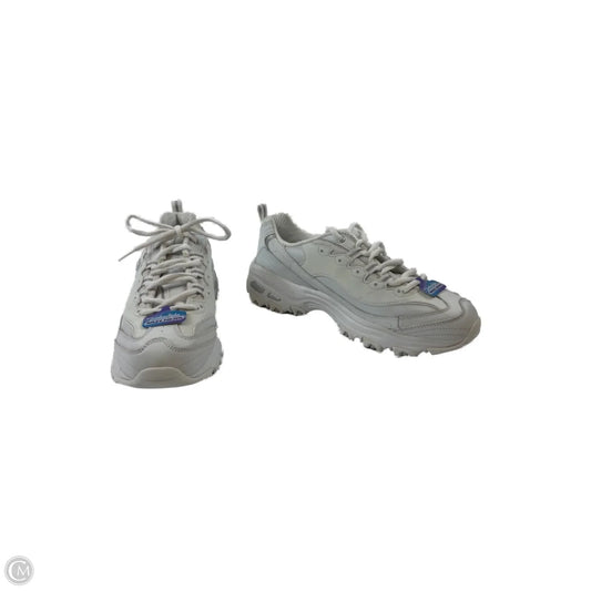 Shoes Athletic By Skechers In White, Size: 9.5