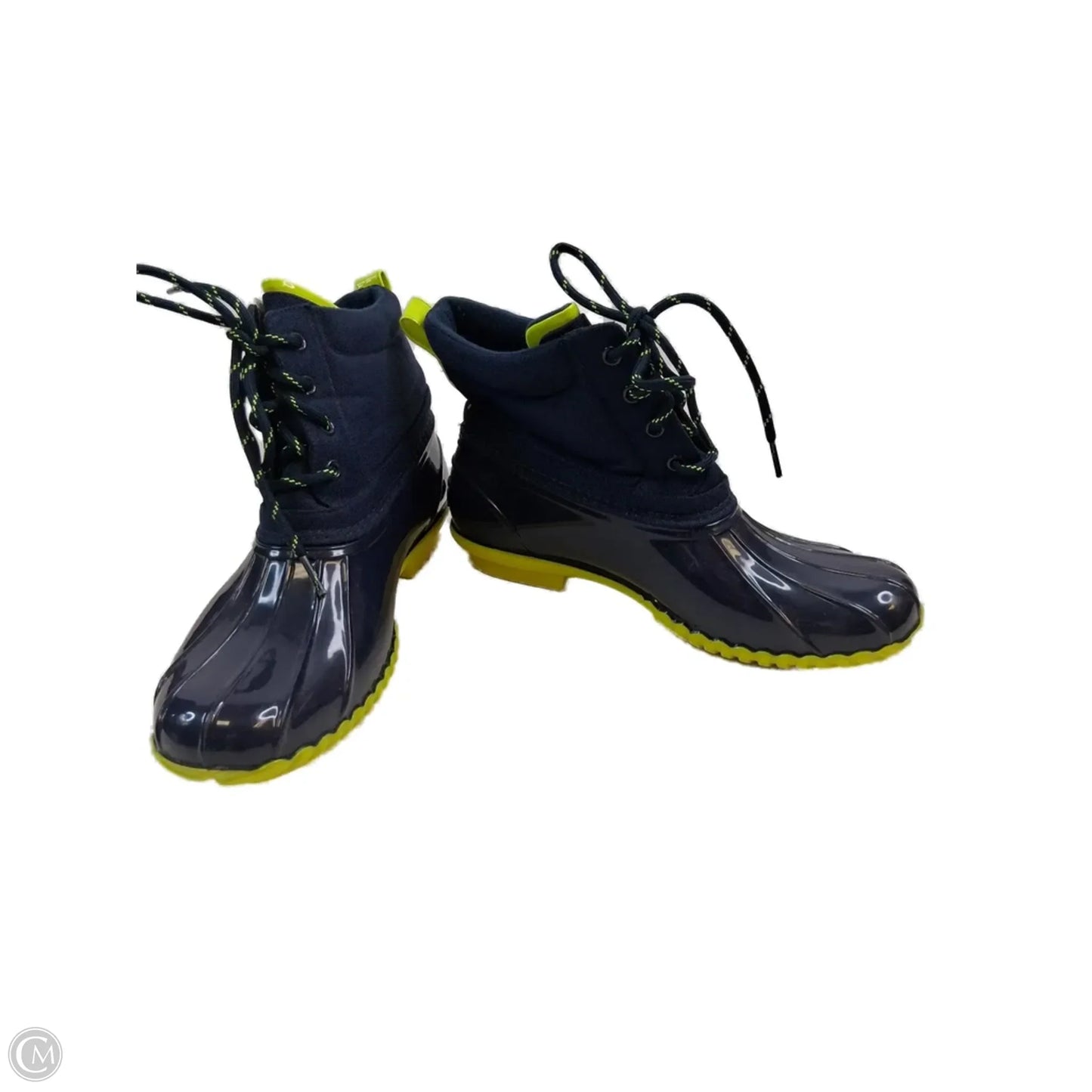Boots Rain By Tommy Hilfiger In Navy, Size: 9
