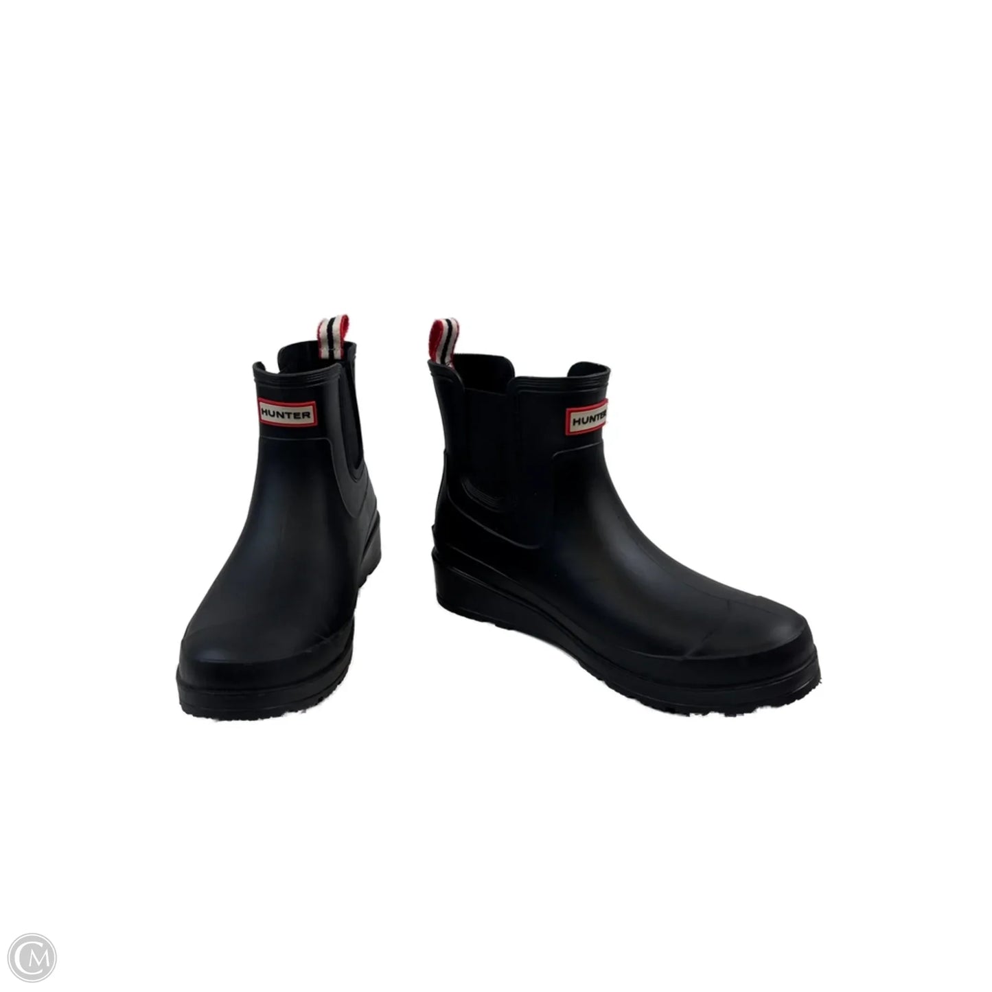 Boots Rain By Hunter In Black, Size: 10