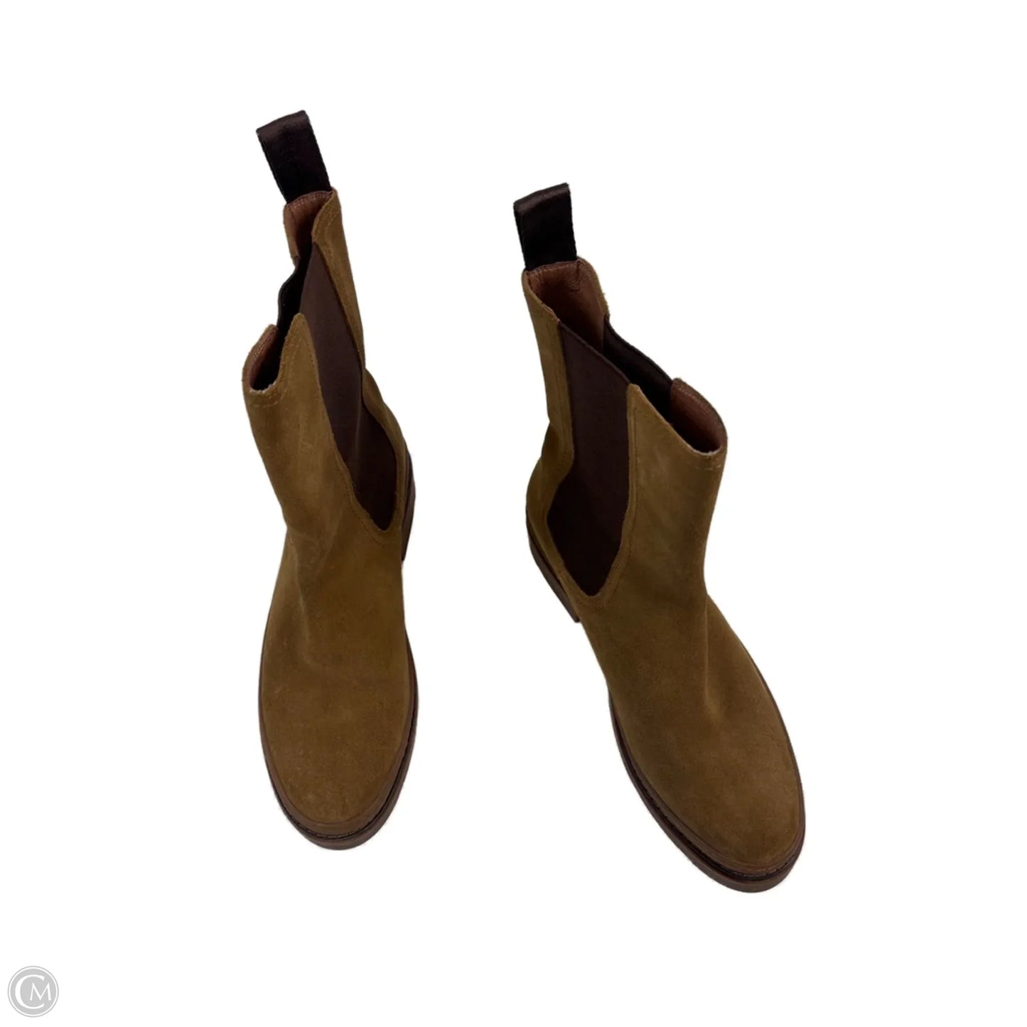 Boots Designer By Frye In Tan, Size: 9
