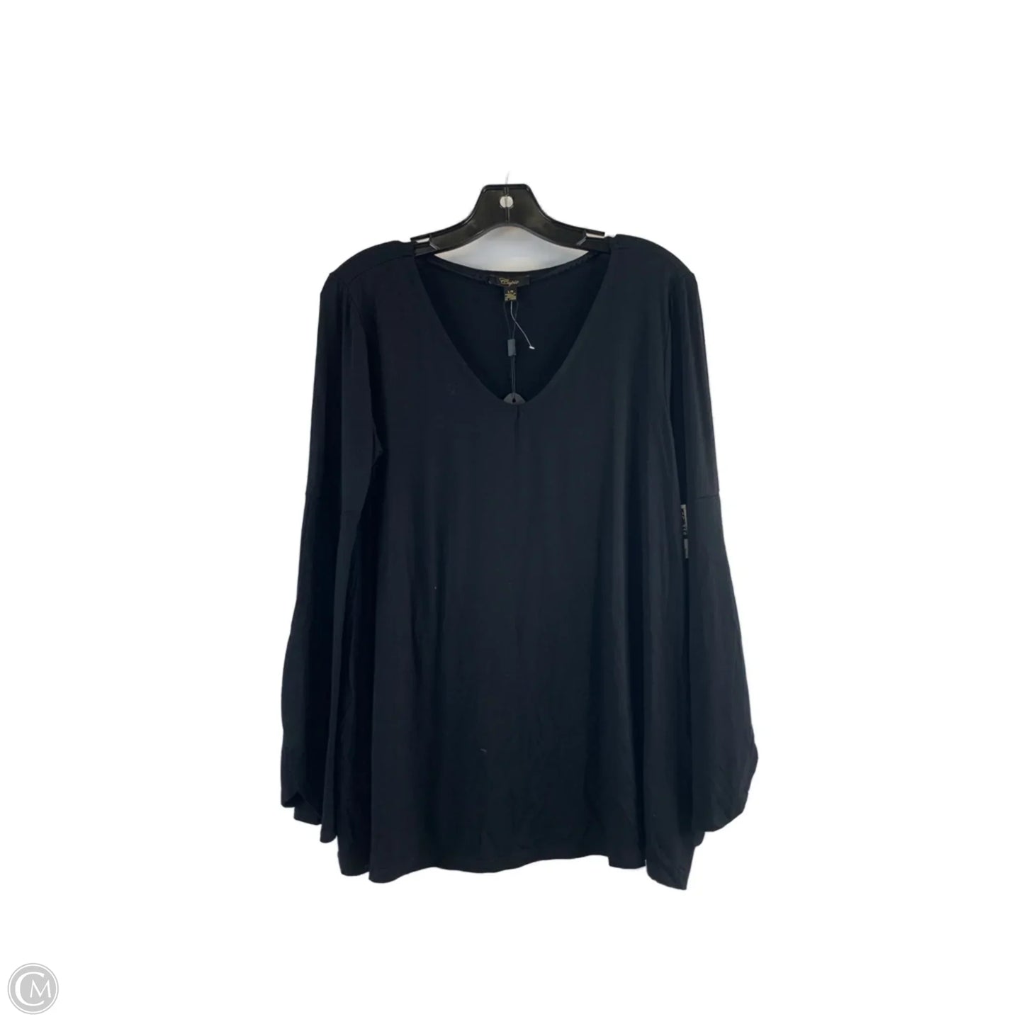 Top Long Sleeve By Cupio In Black, Size: L