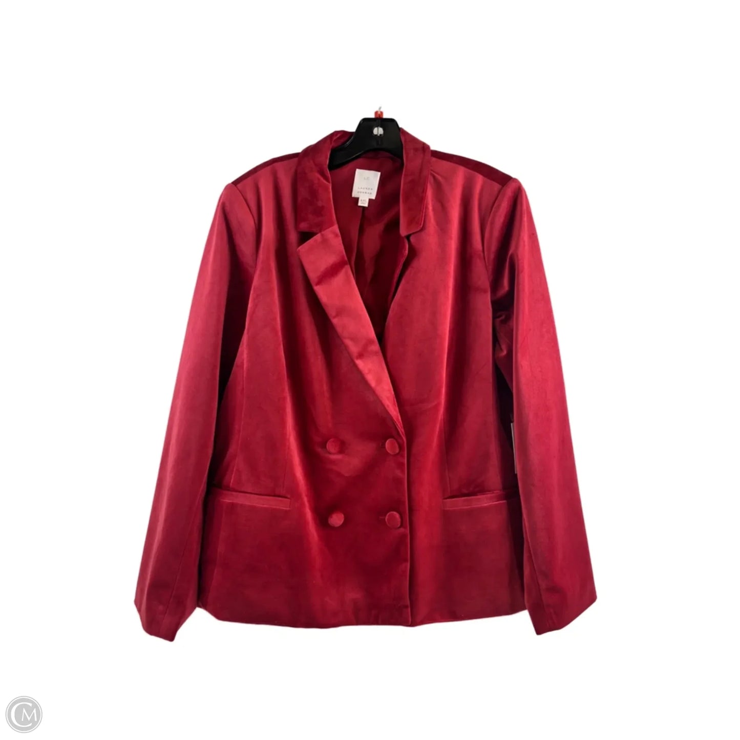 Blazer By Lc Lauren Conrad In Red, Size: Xxl