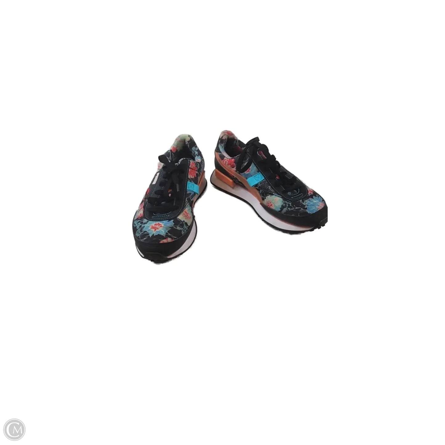 Shoes Athletic By Puma In Tropical Print, Size: 7.5