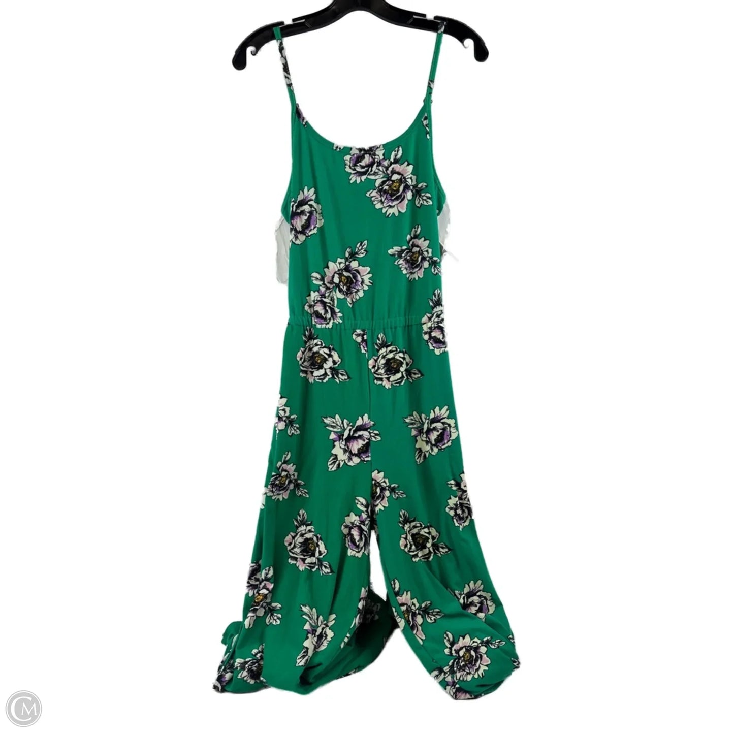 Jumpsuit By Eye Candy In Green & White, Size: 1x