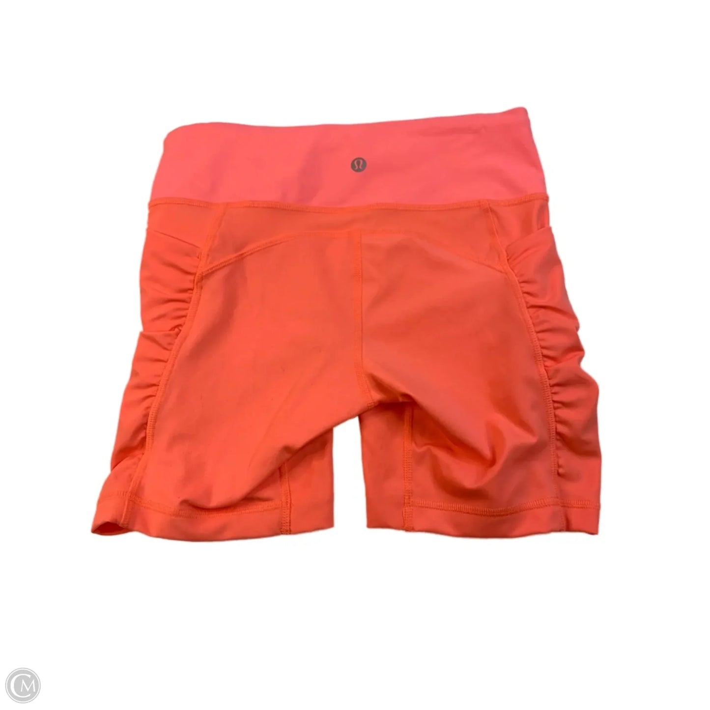 Athletic Shorts By Lululemon In Orange, Size: S
