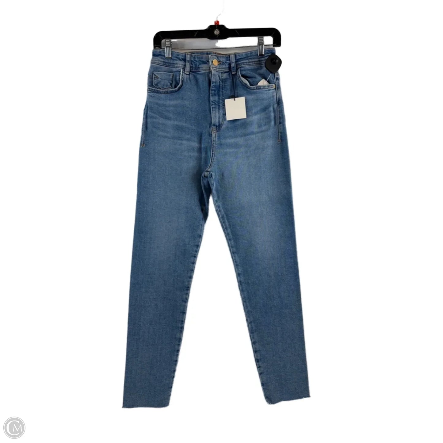 Jeans Skinny By Zara In Blue Denim, Size: 10