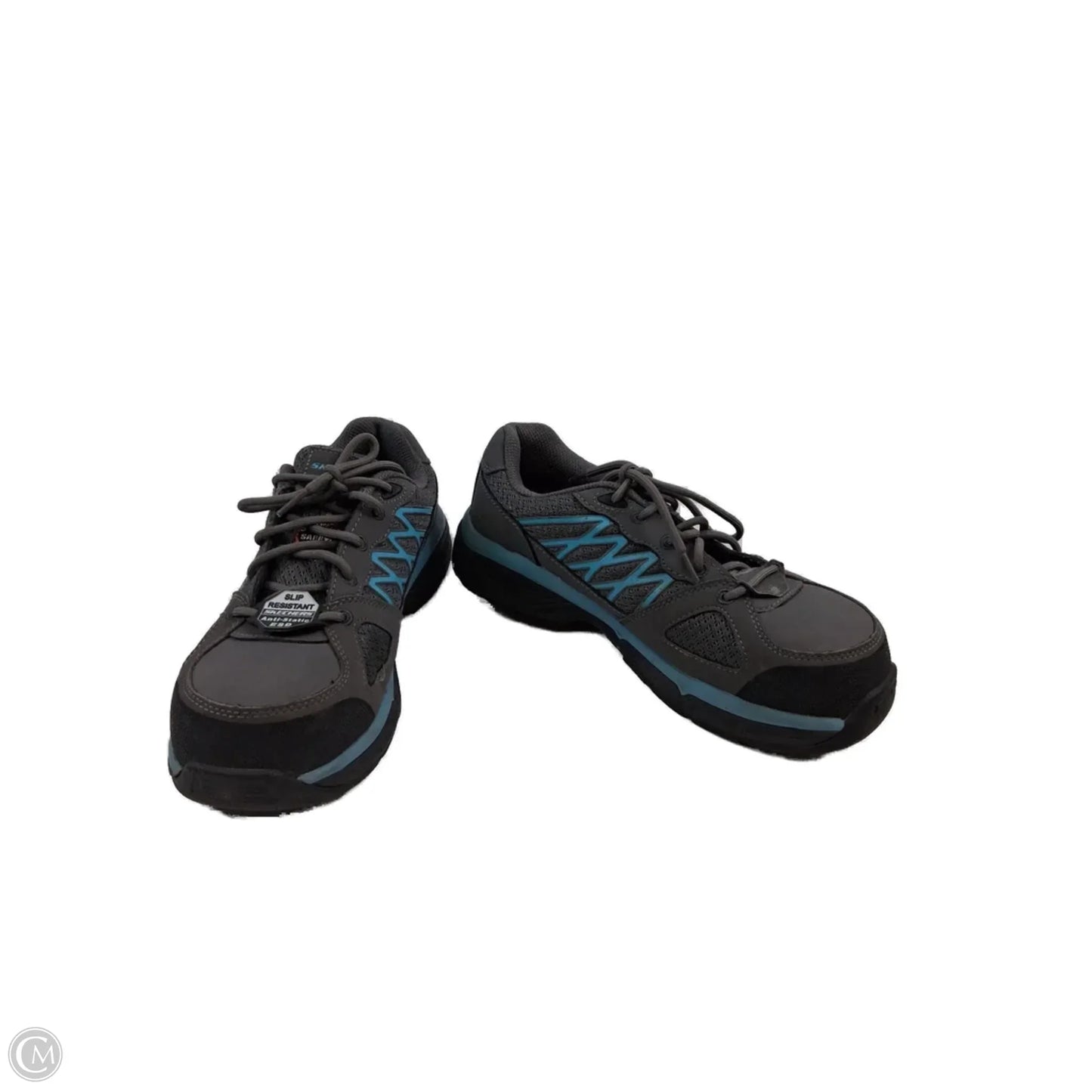 Shoes Hiking By Skechers In Grey, Size: 8