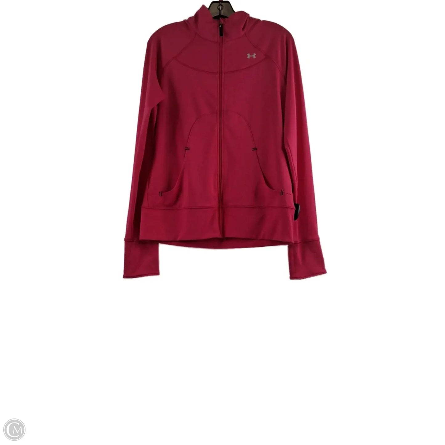 Athletic Jacket By Under Armour In Pink, Size: M