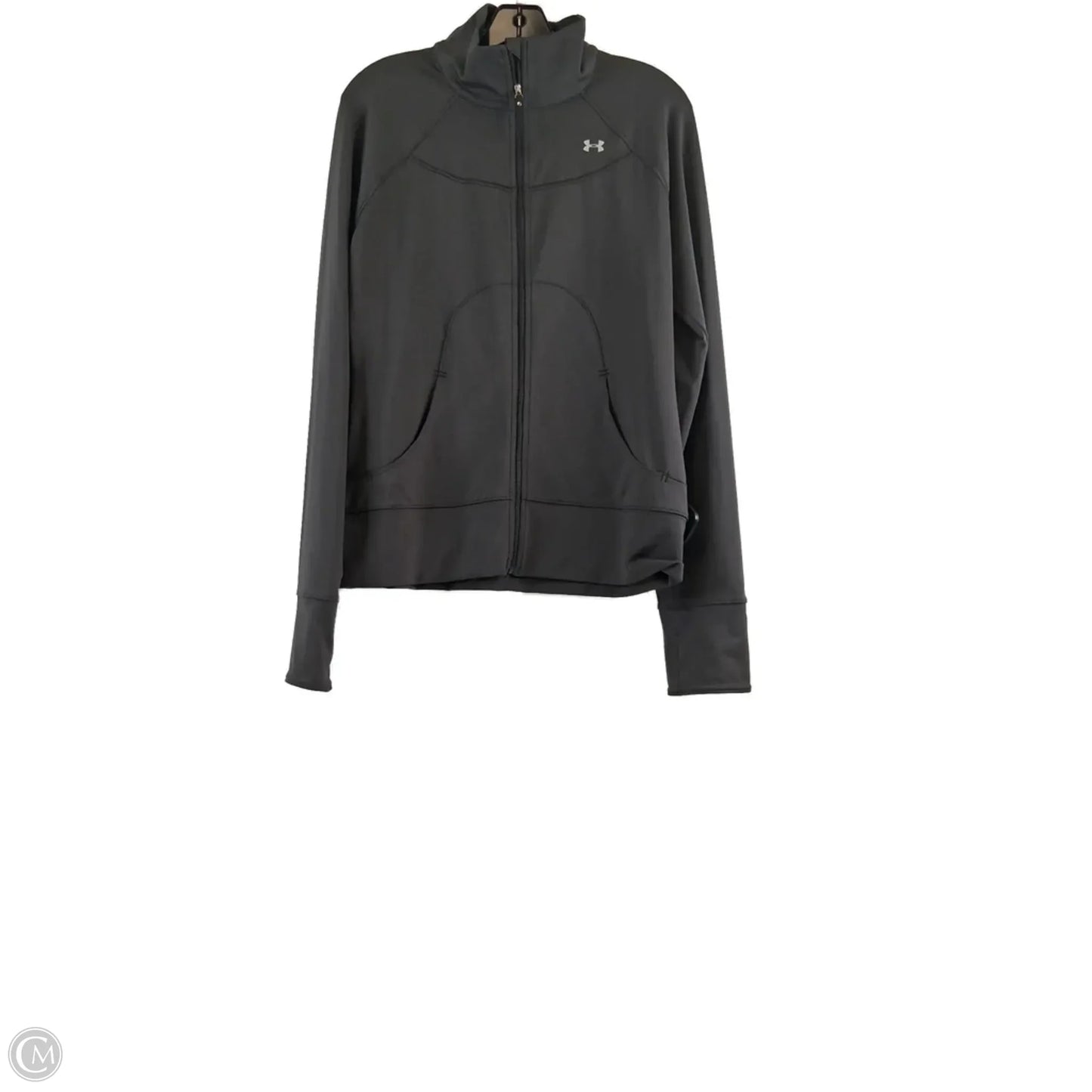 Athletic Jacket By The North Face In Grey, Size: M