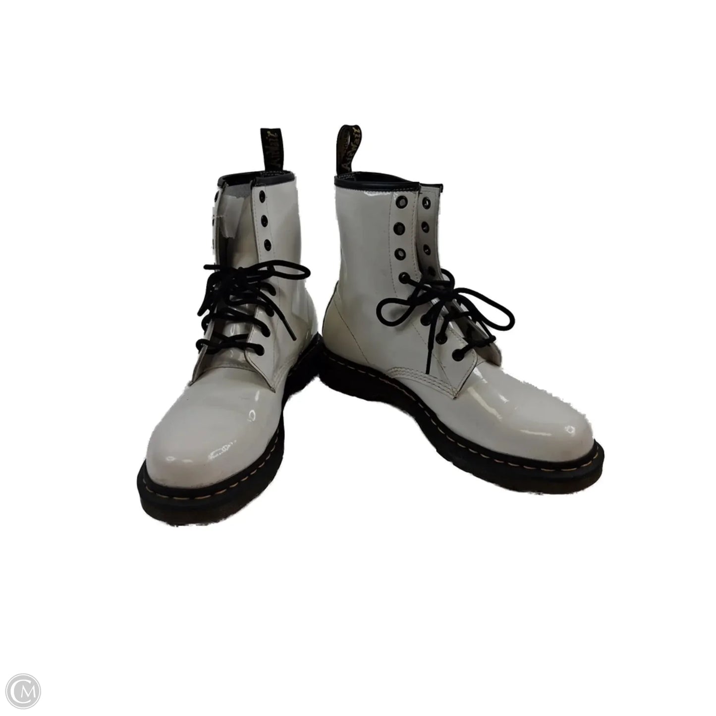Boots Combat By Dr Martens In White, Size: 11