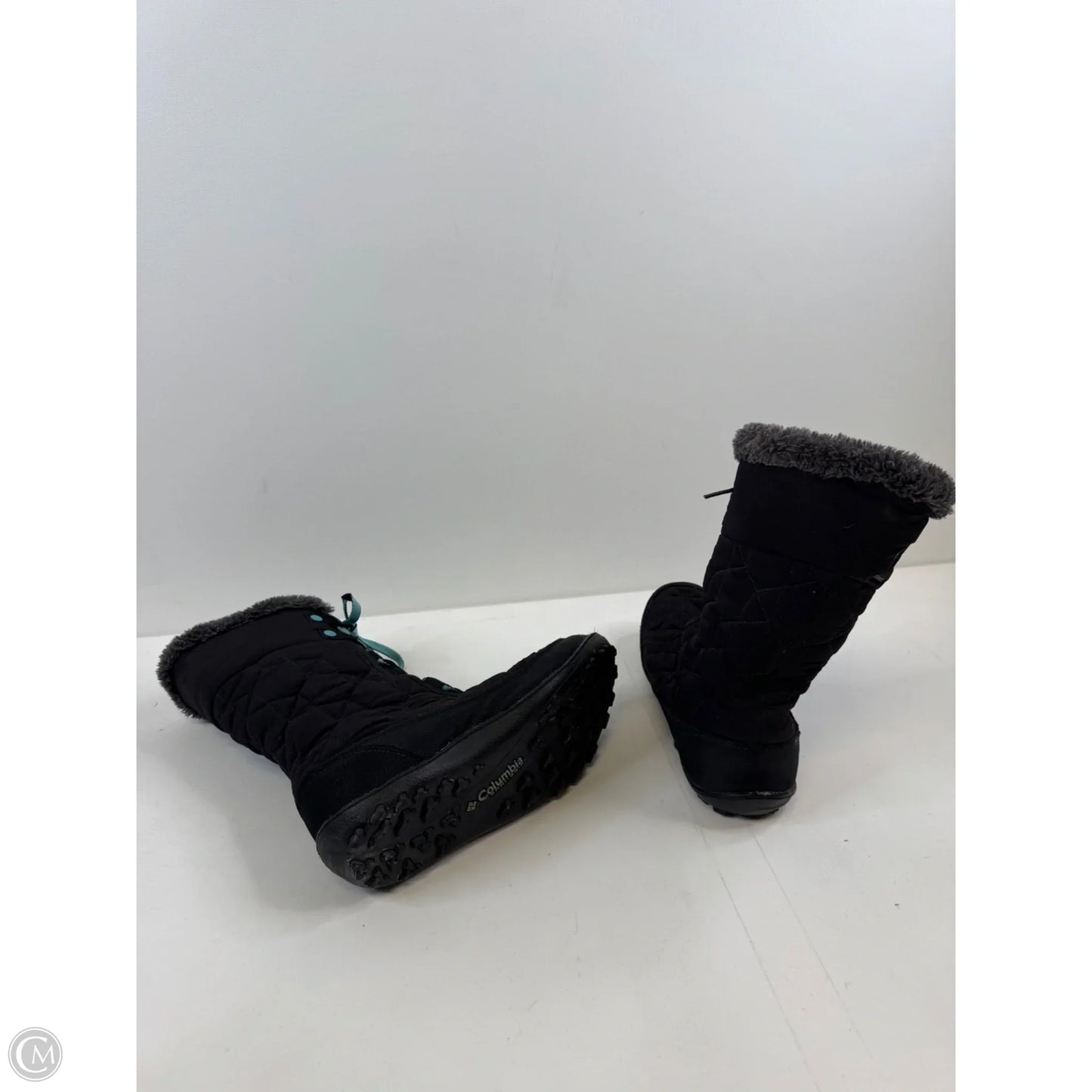Boots Snow By Columbia In Black, Size: 7