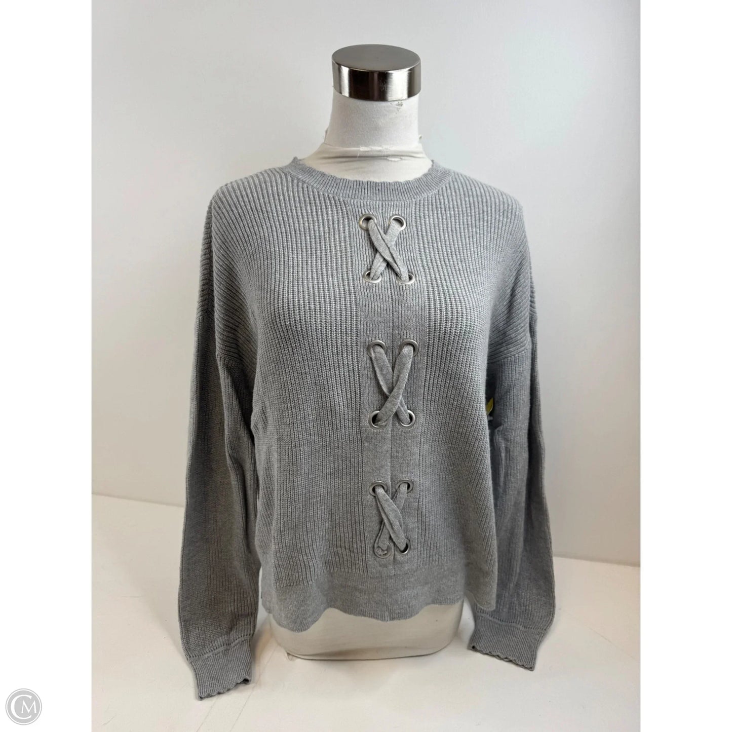 Sweater By Michael By Michael Kors In Grey, Size: S