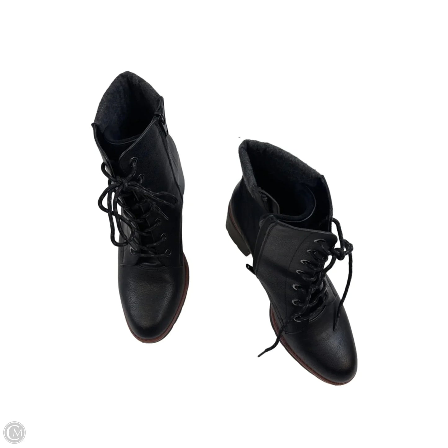 Boots Ankle Heels By Naturalizer In Black, Size: 10