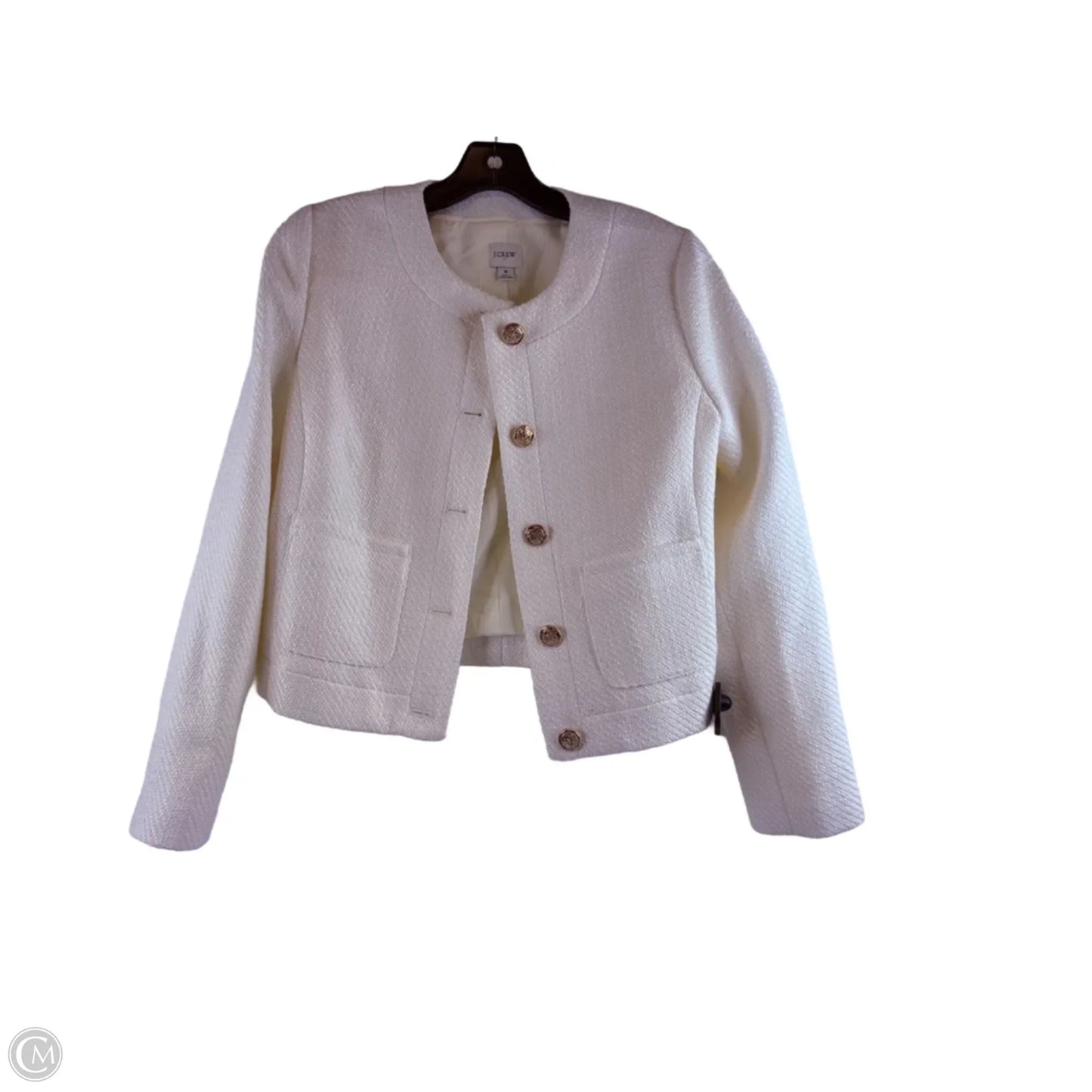 Blazer By J. Crew In White, Size: M