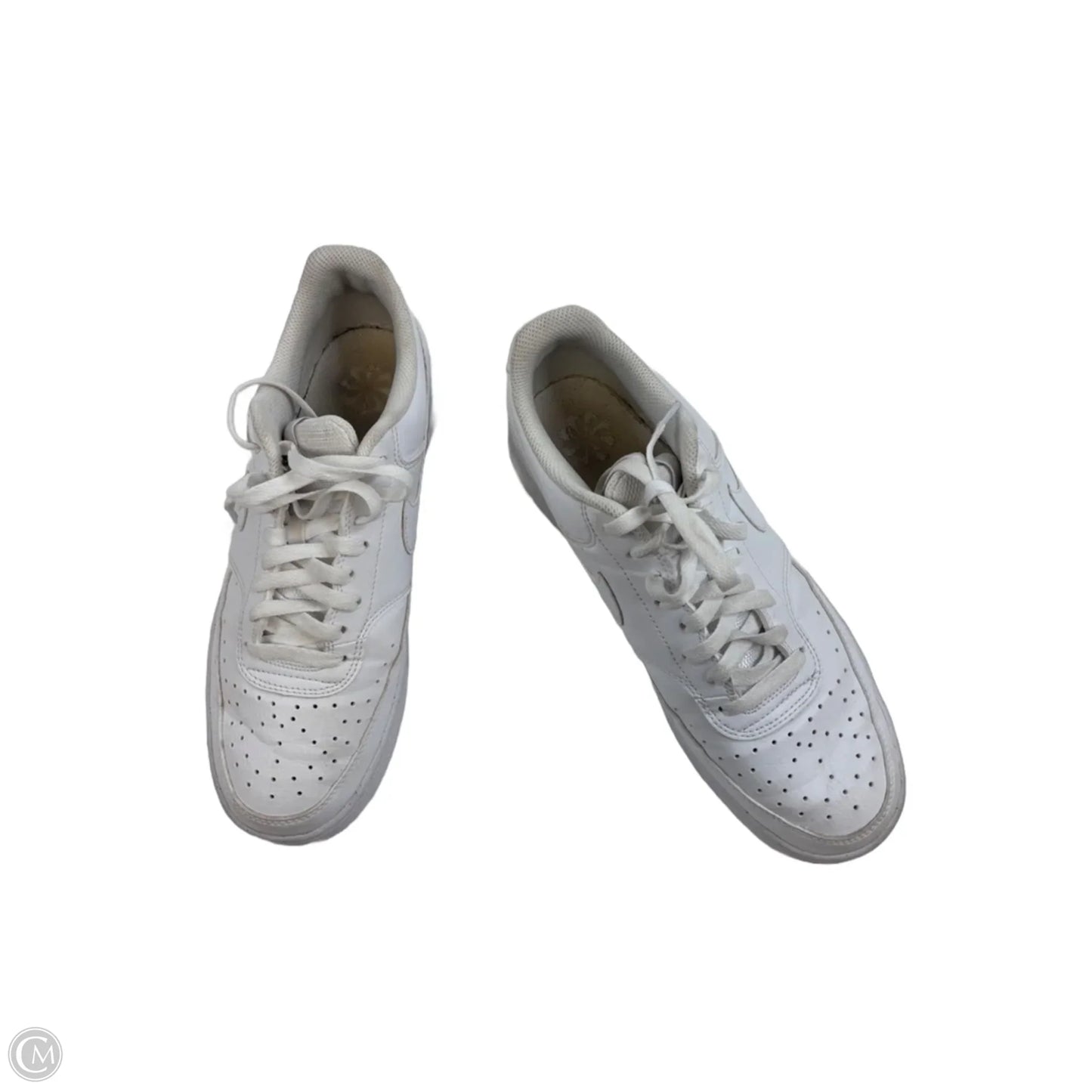 Shoes Sneakers By Nike Apparel In White, Size: 10