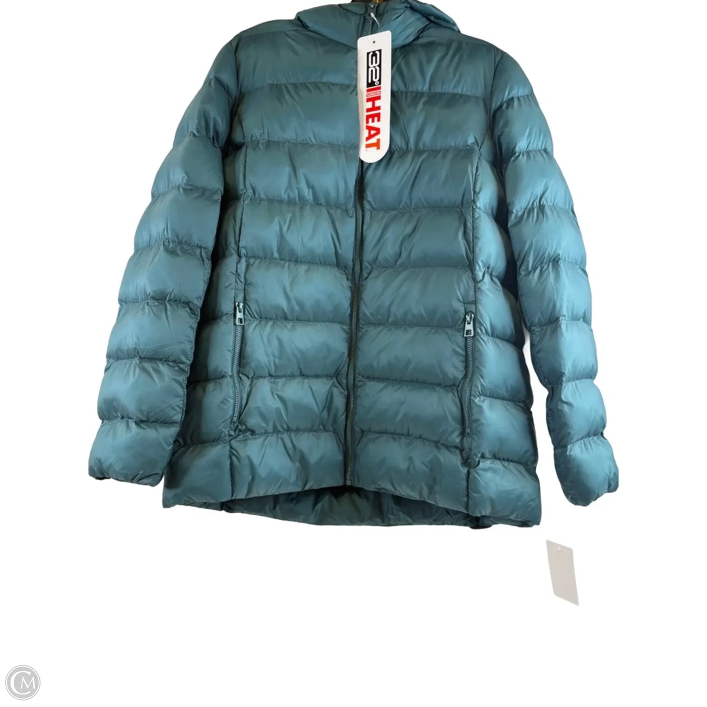 Jacket Puffer & Quilted By 32 Degrees In Blue, Size: L