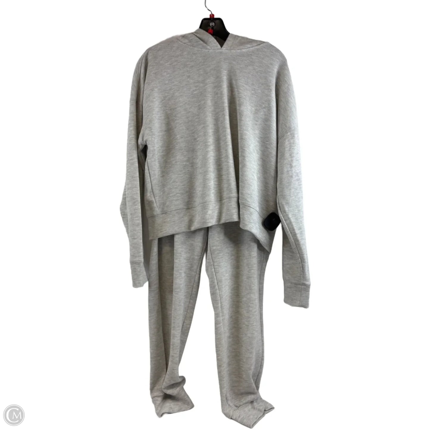 Lounge Set Pants By Jockey In Grey & White, Size: M