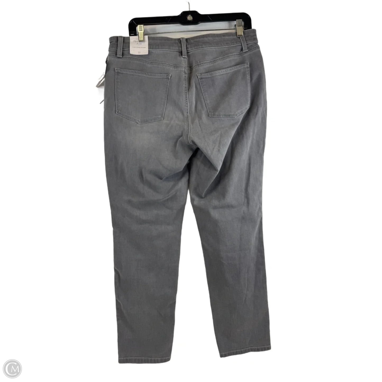 Jeans Skinny By Talbots In Grey Denim, Size: 10