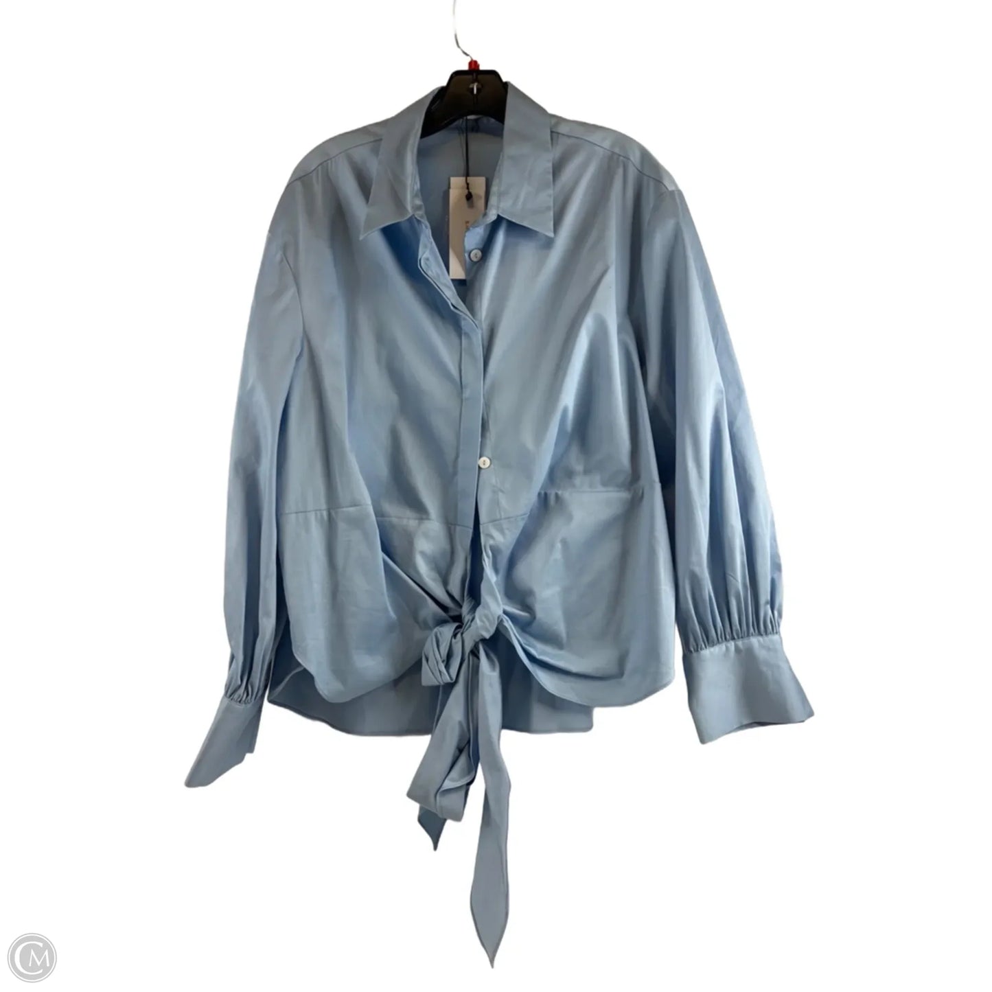 Top Long Sleeve By Clothes Mentor In Blue, Size: L