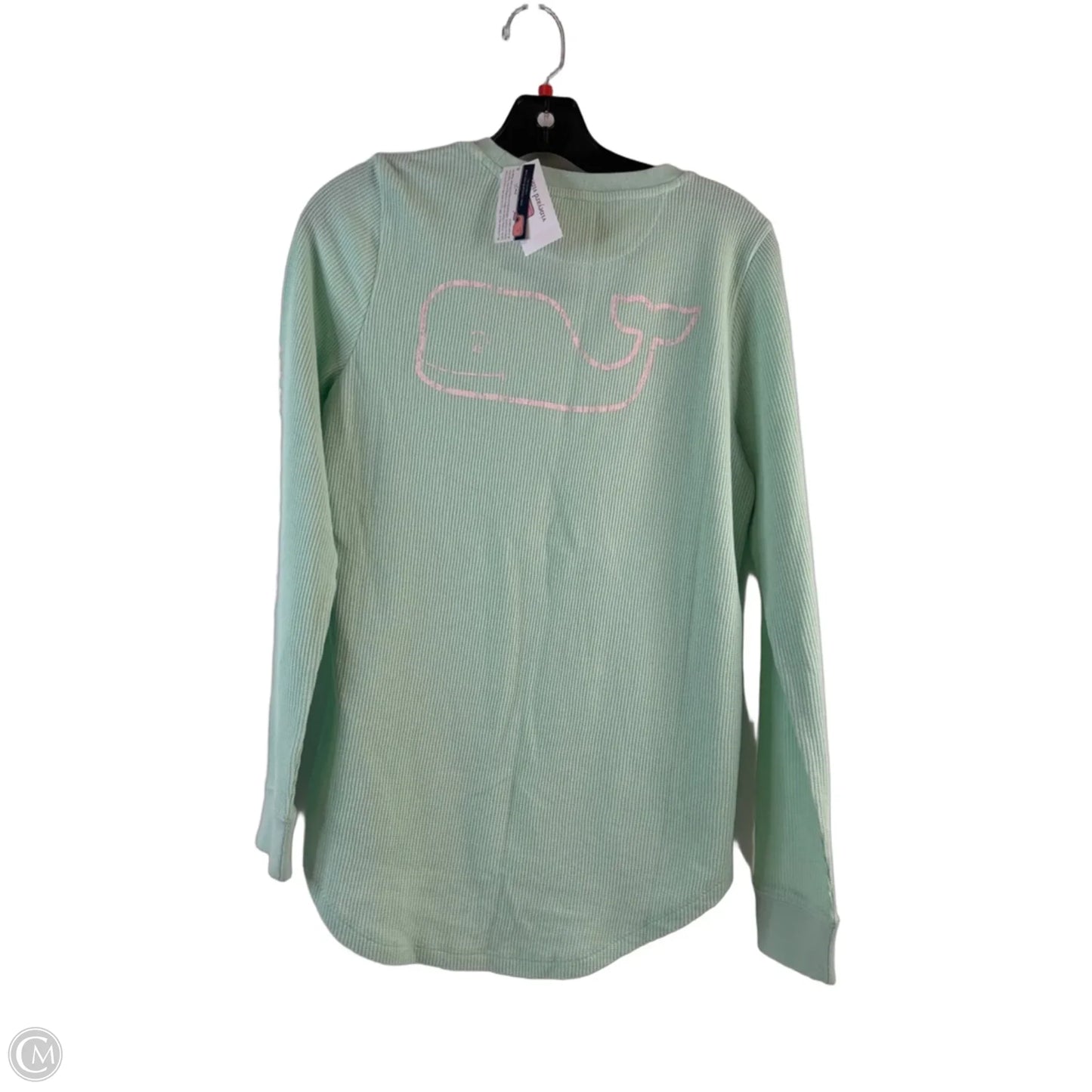 Top Long Sleeve By Vineyard Vines In Green, Size: S