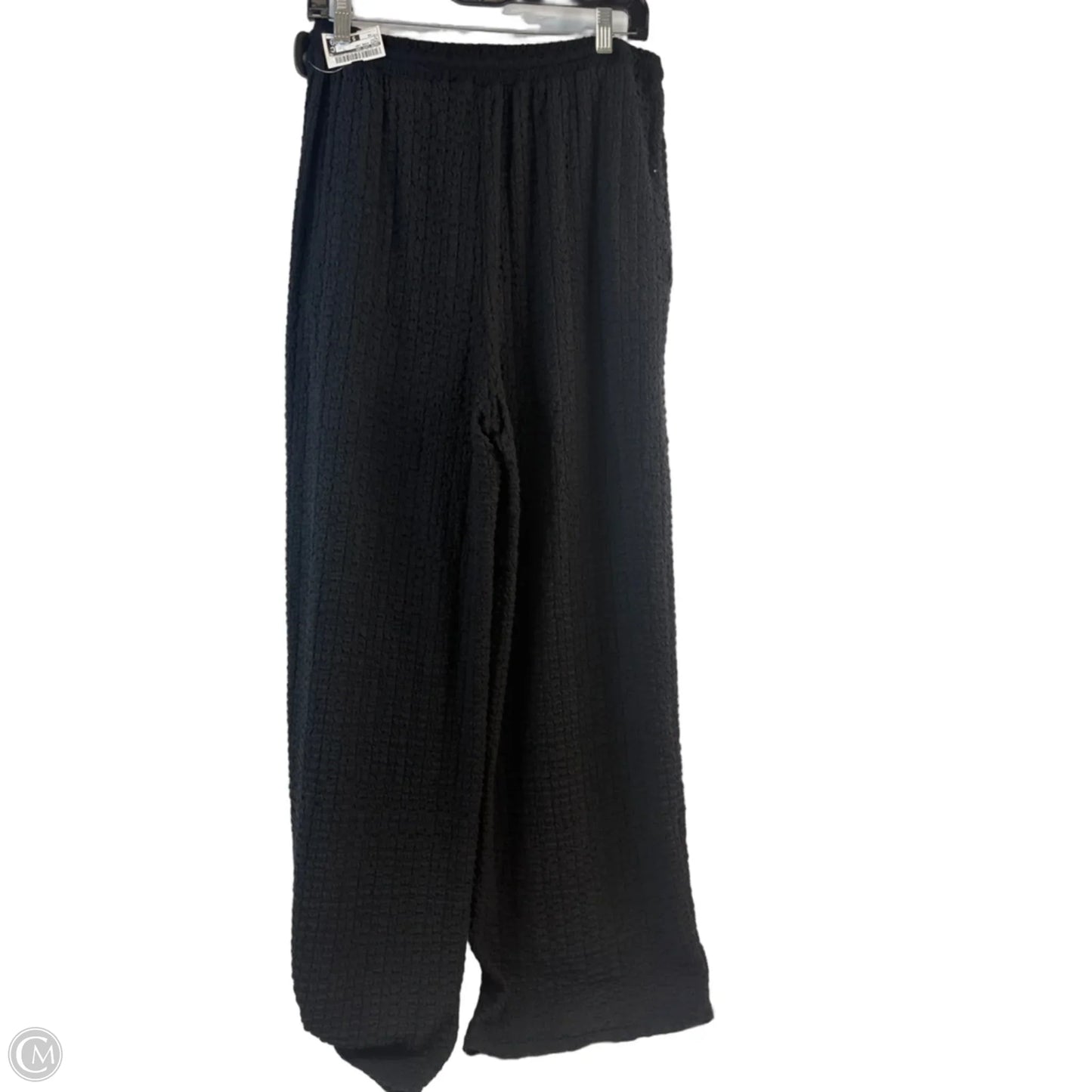Pants Wide Leg By Good Luck Gem In Black, Size: 12