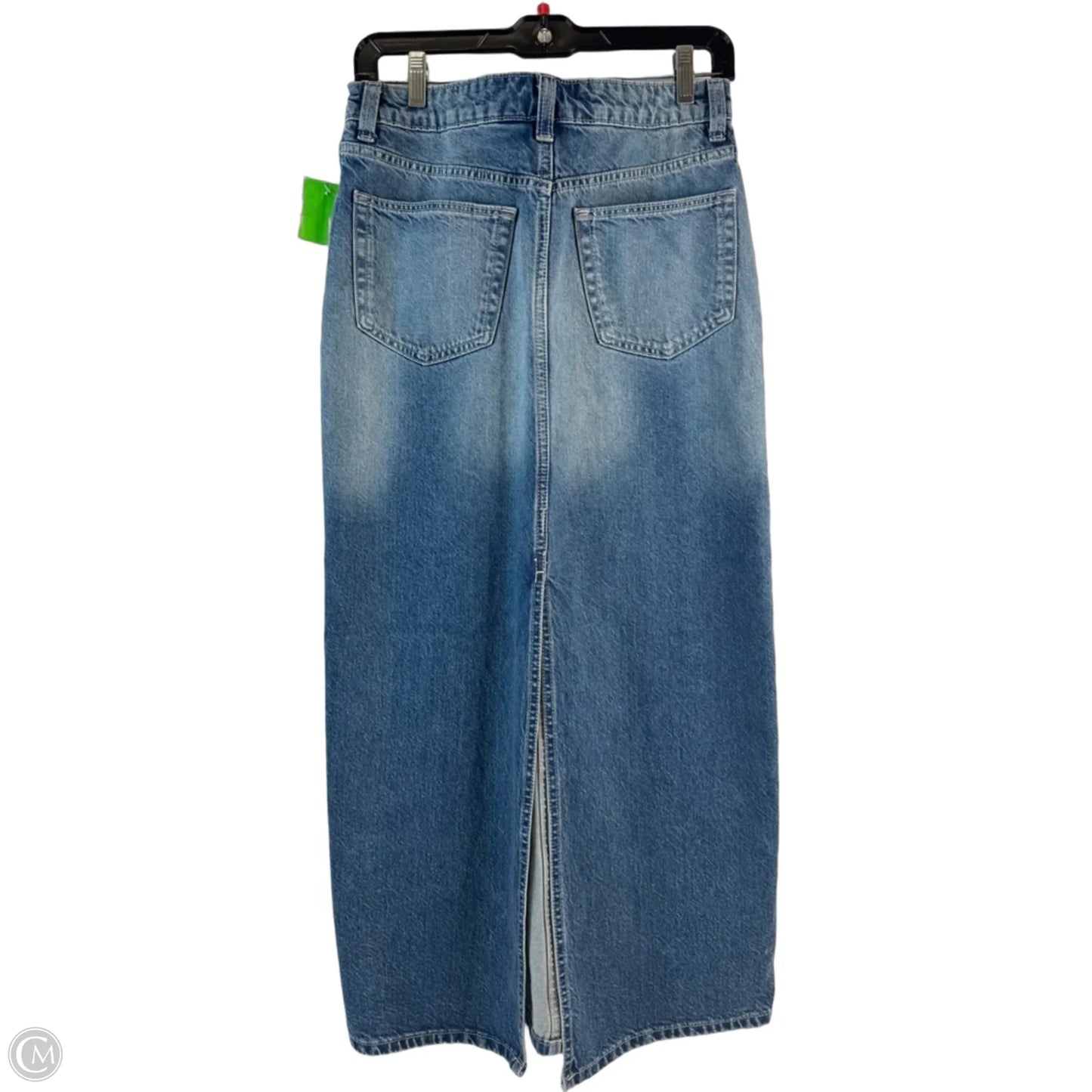 Skirt Maxi By Divided In Blue Denim, Size: 4