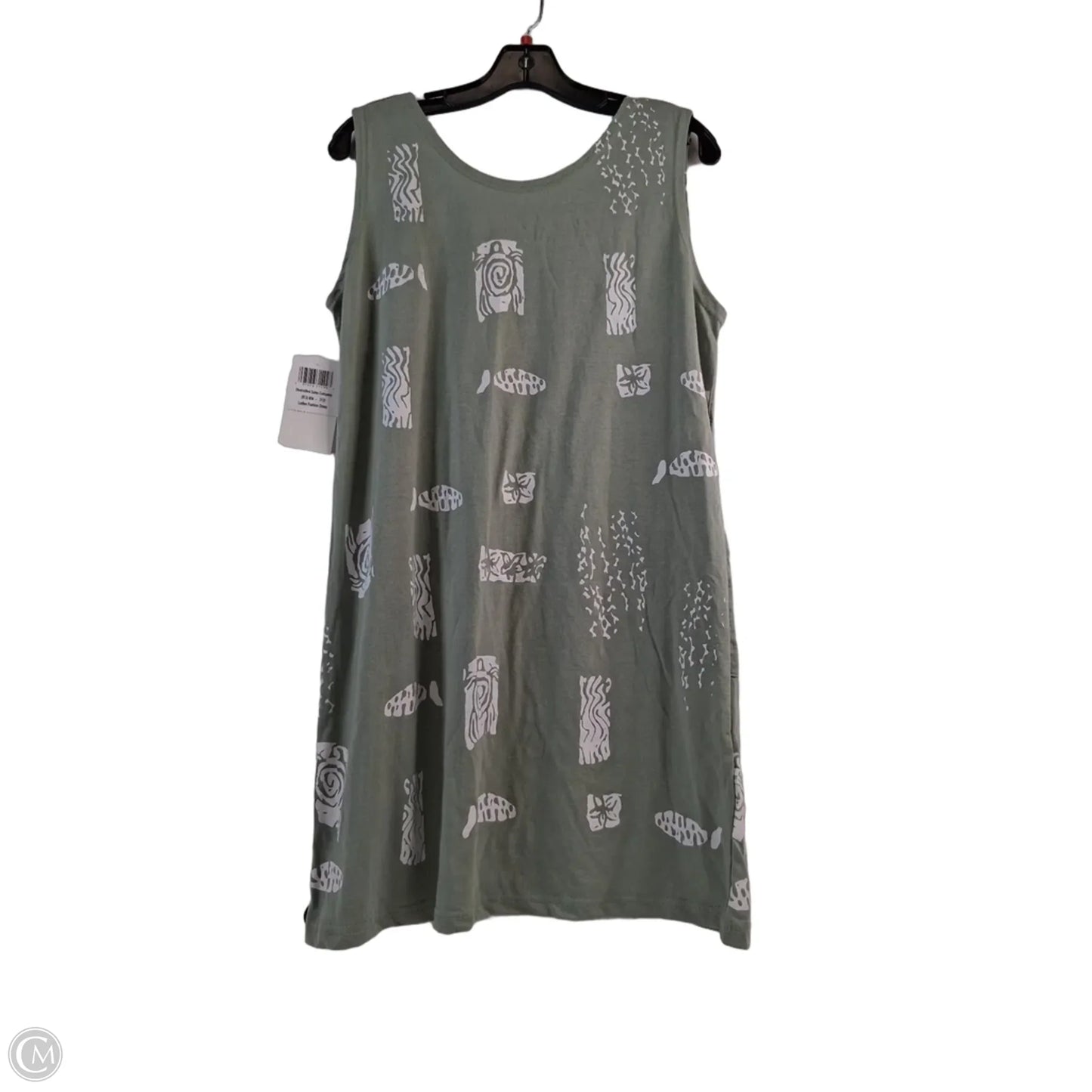 Swimwear Cover-up By Clothes Mentor In Green, Size: L