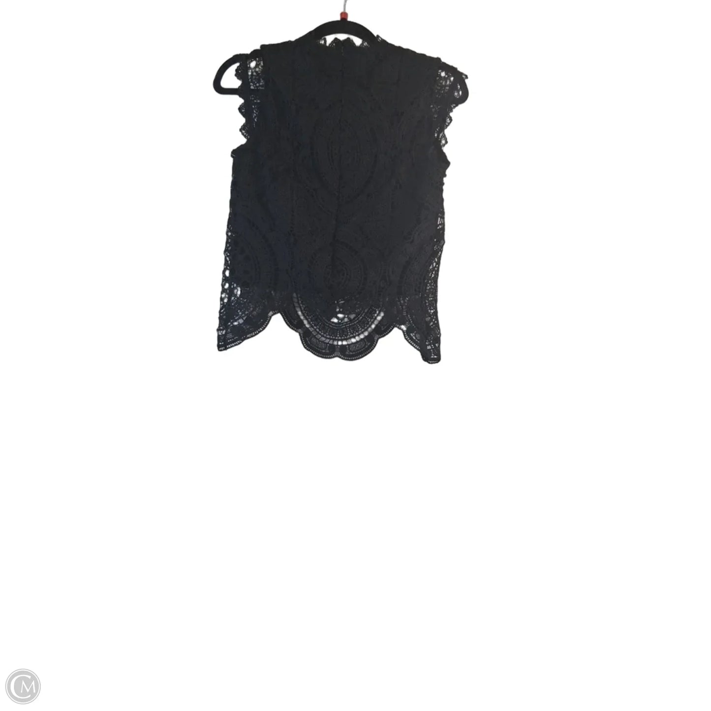 Top Sleeveless By Rebellion In Black, Size: S