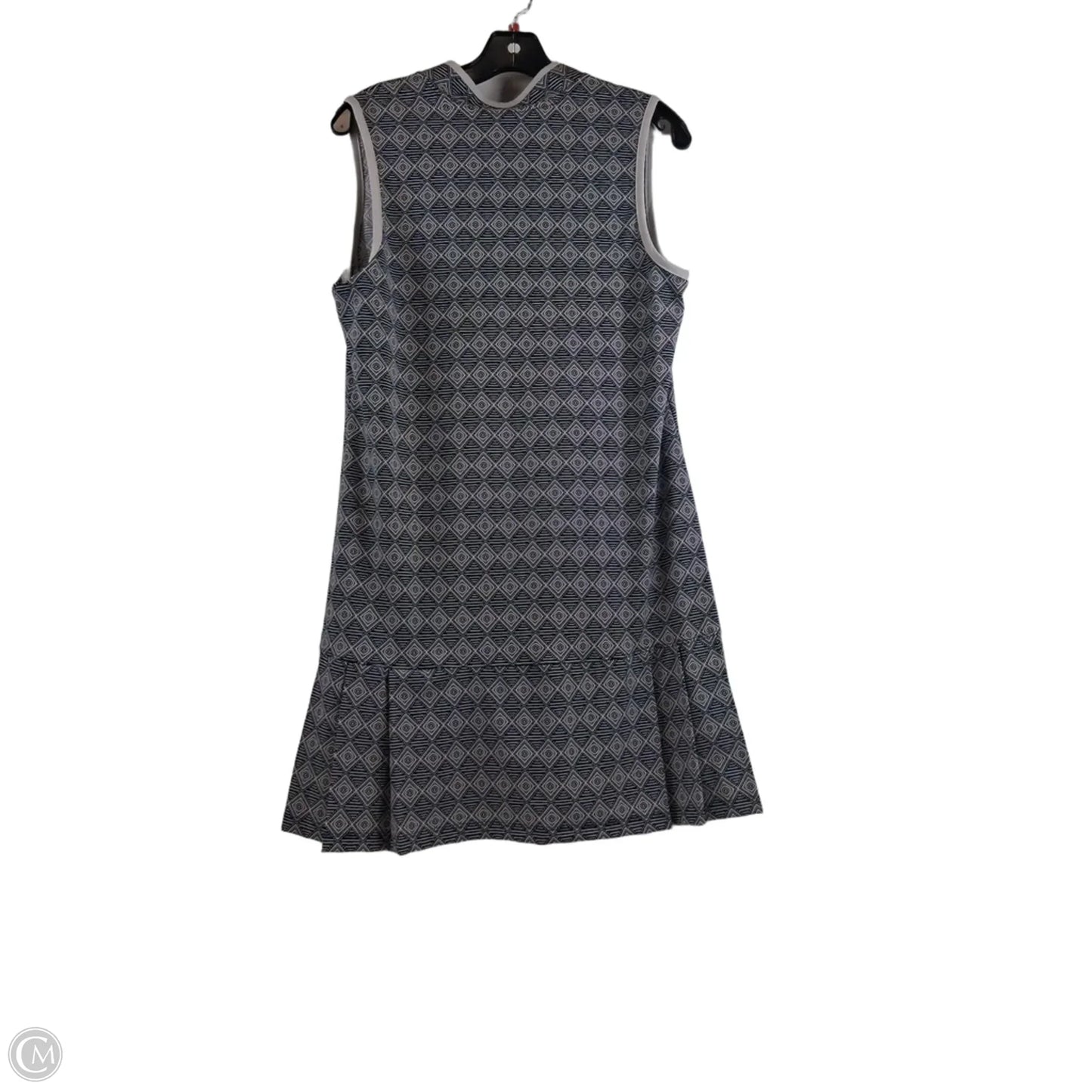 Athletic Dress By Sigrid Olsen In Black & White, Size: L