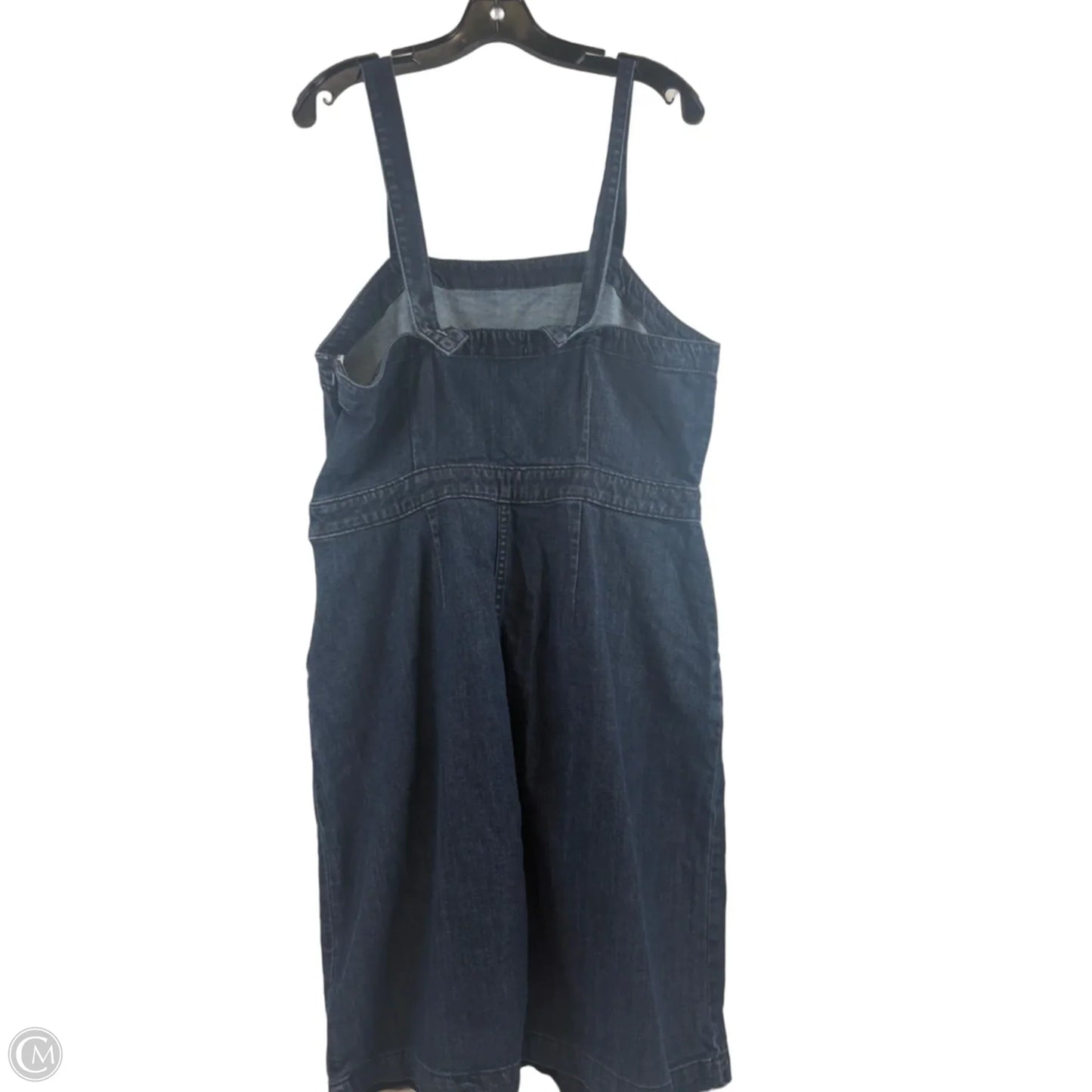 Dress Casual Short By Universal Thread In Blue Denim, Size: Xl