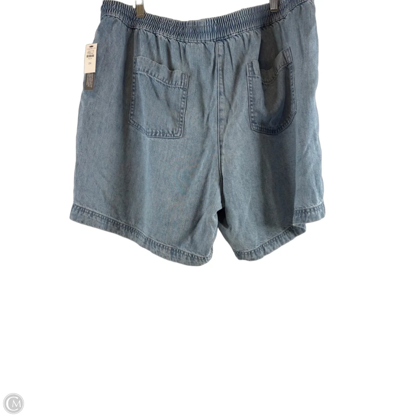 Shorts By Talbots In Blue Denim, Size: 20