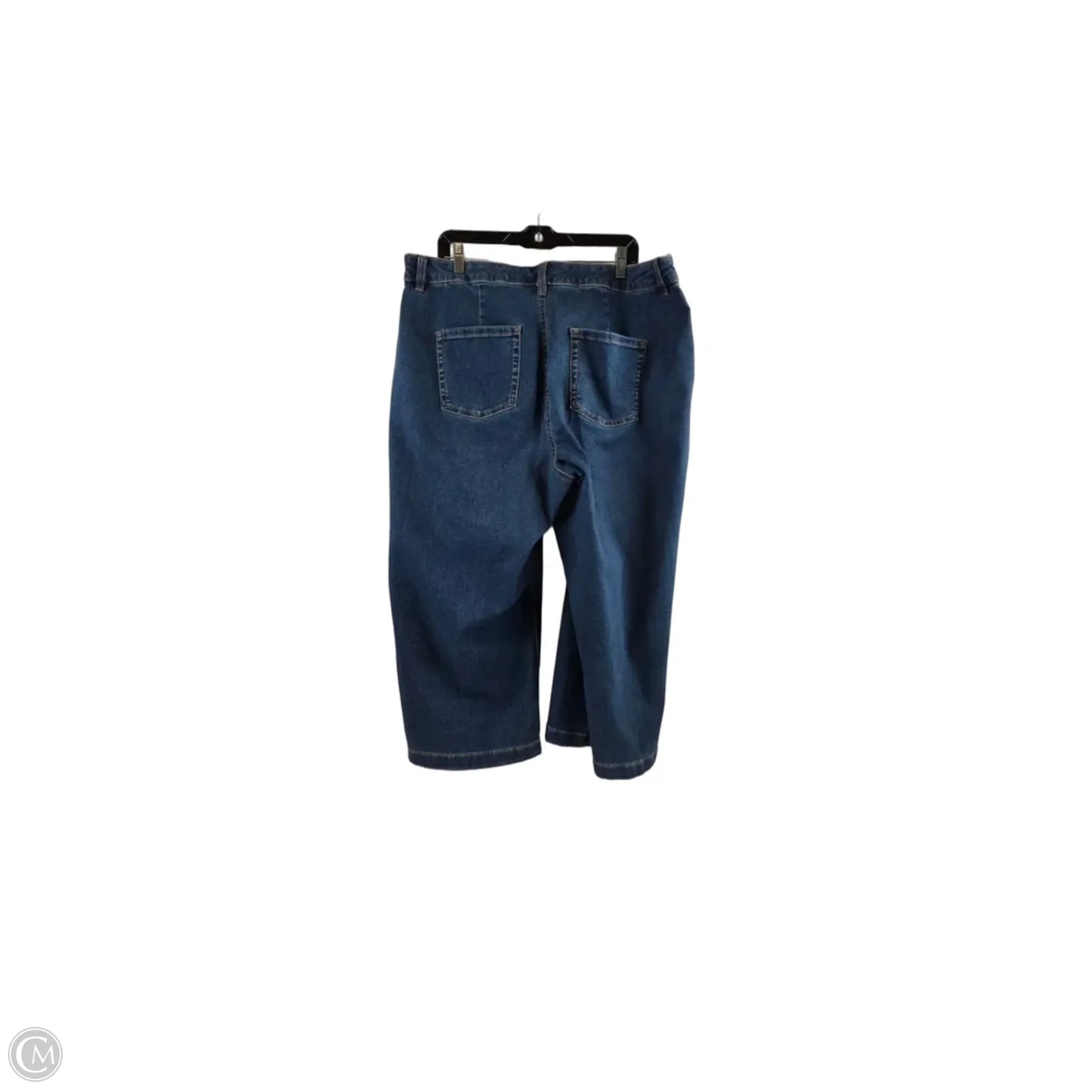 Jeans Wide Leg By Style And Company In Blue Denim, Size: 18