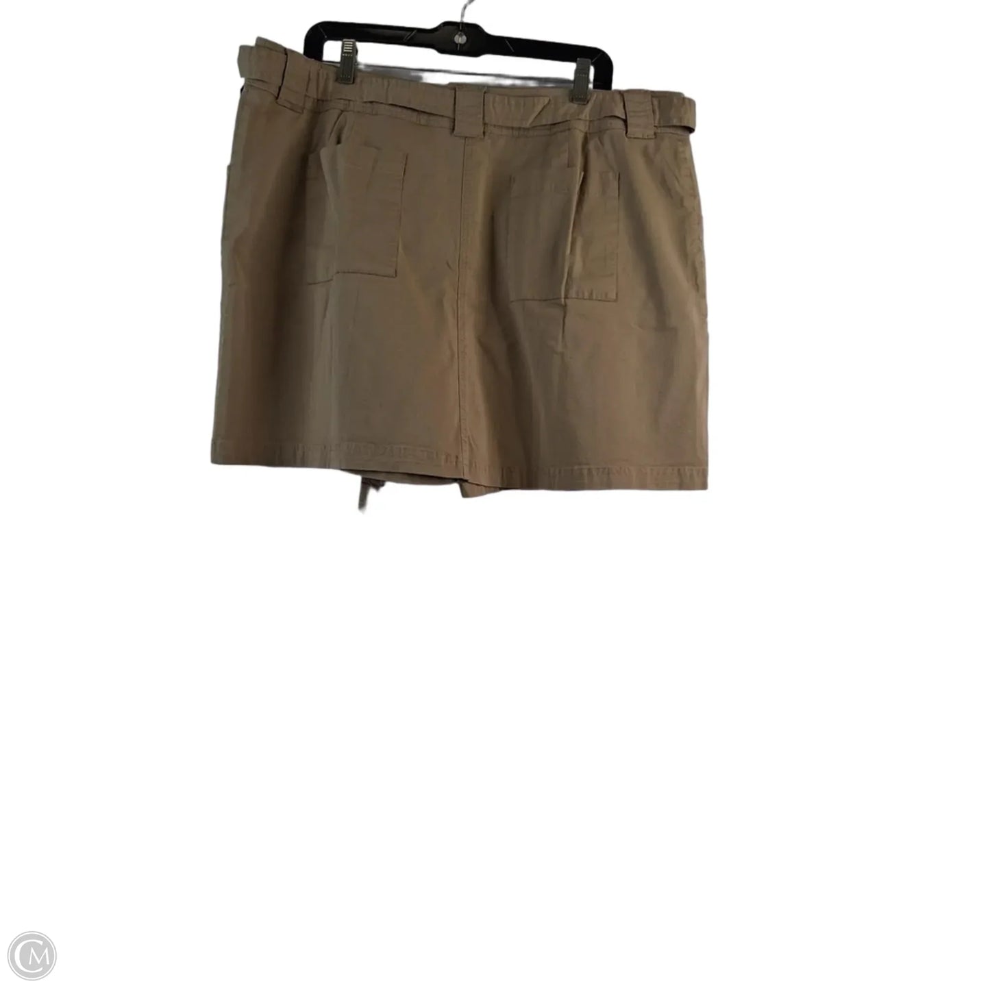 Skirt Midi By St Johns Bay In Brown, Size: 18