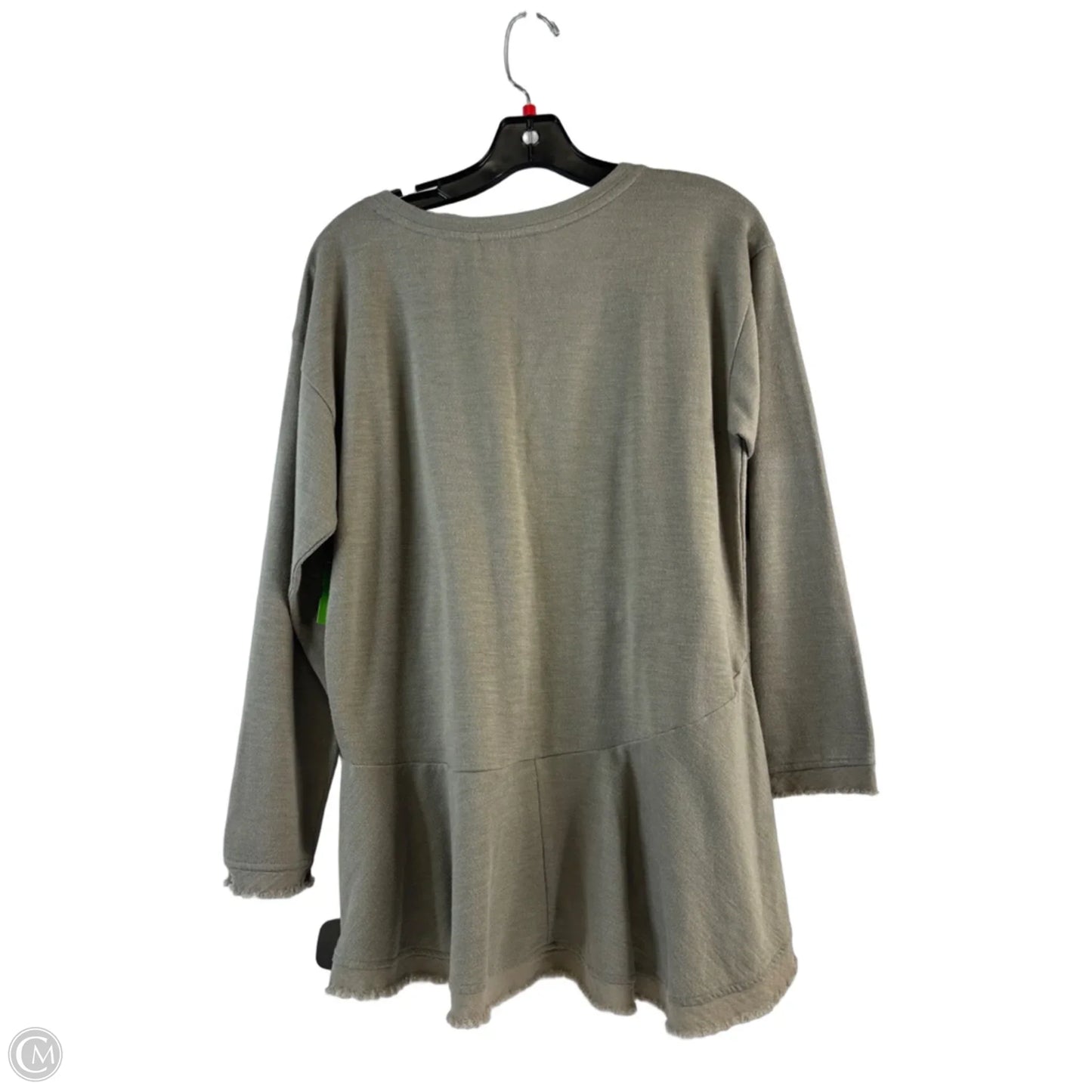 Top Long Sleeve By Soft Surroundings In Green, Size: S