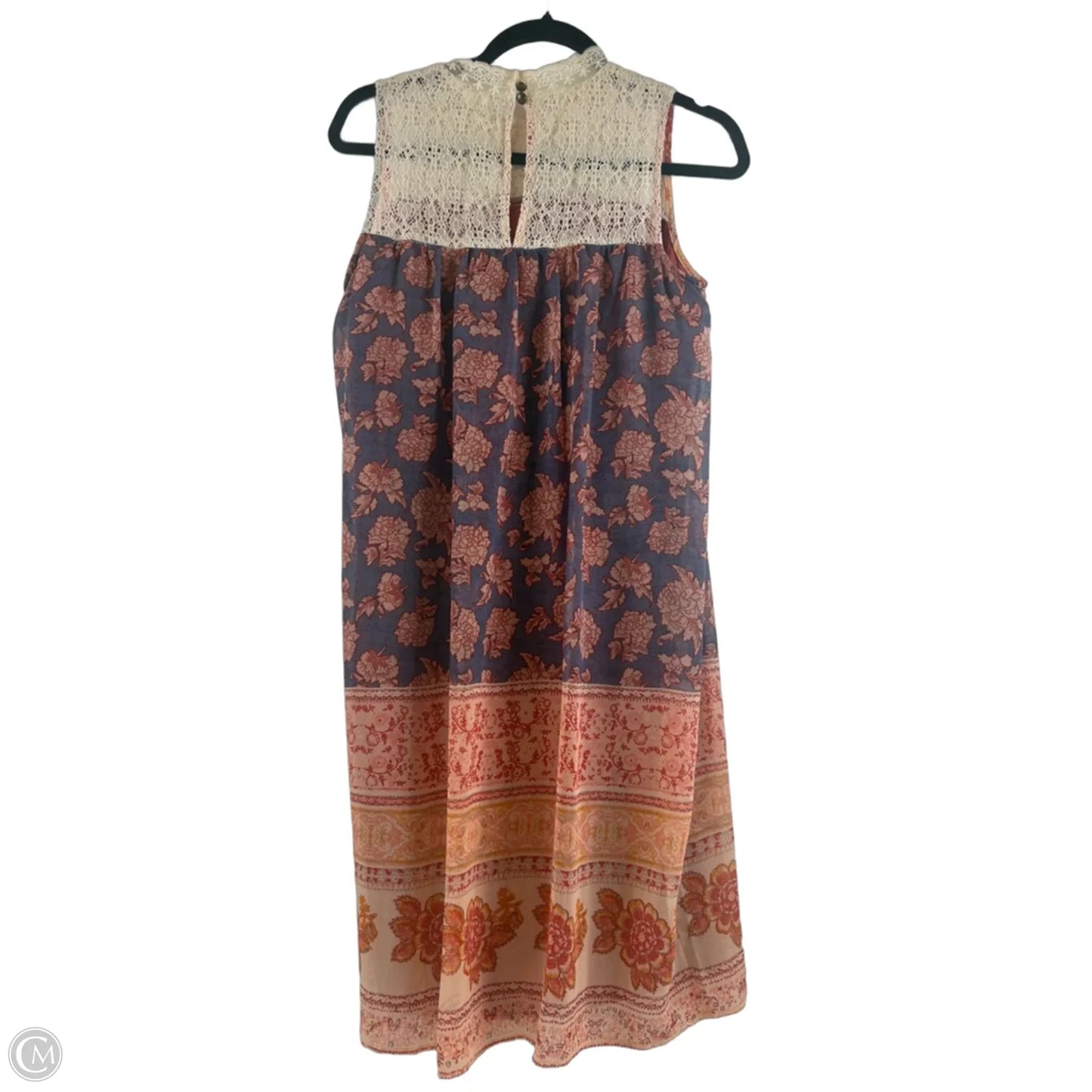 Dress Casual Short By Maurices In Blue & Red, Size: S