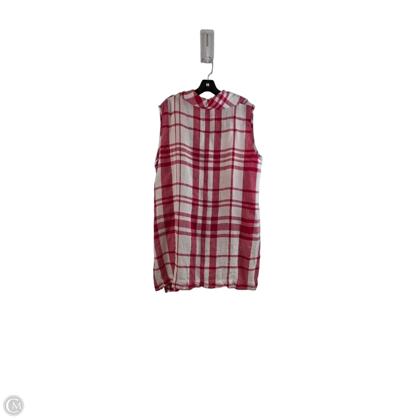 Vest Other By Flax In Plaid Pattern, Size: L