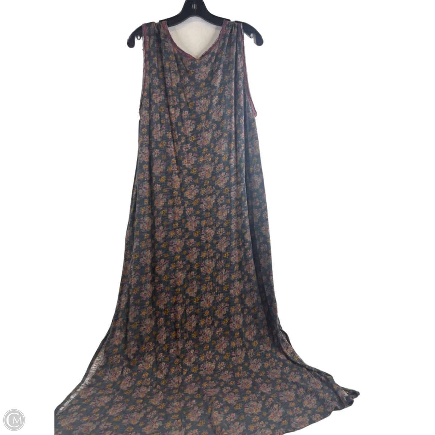 Dress Casual Maxi By Natural Life In Blue & Purple, Size: M