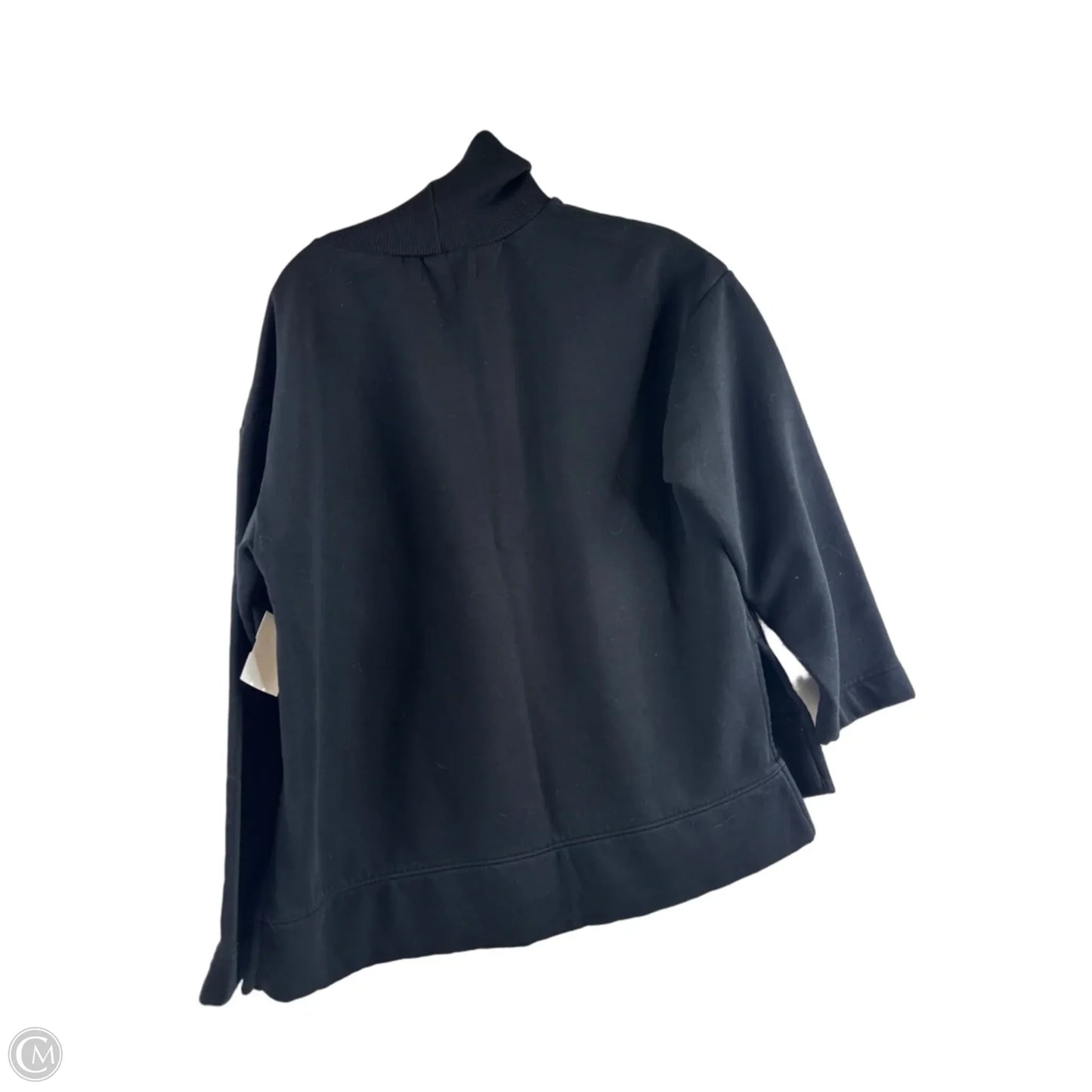 Athletic Sweatshirt Collar By Lou And Grey In Black, Size: Xs