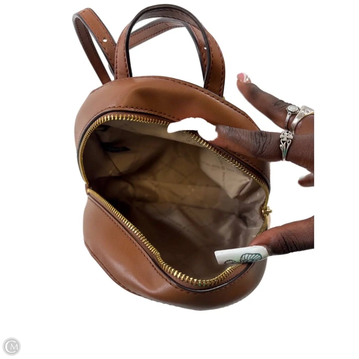 Backpack Designer By Michael Kors, Size: Small