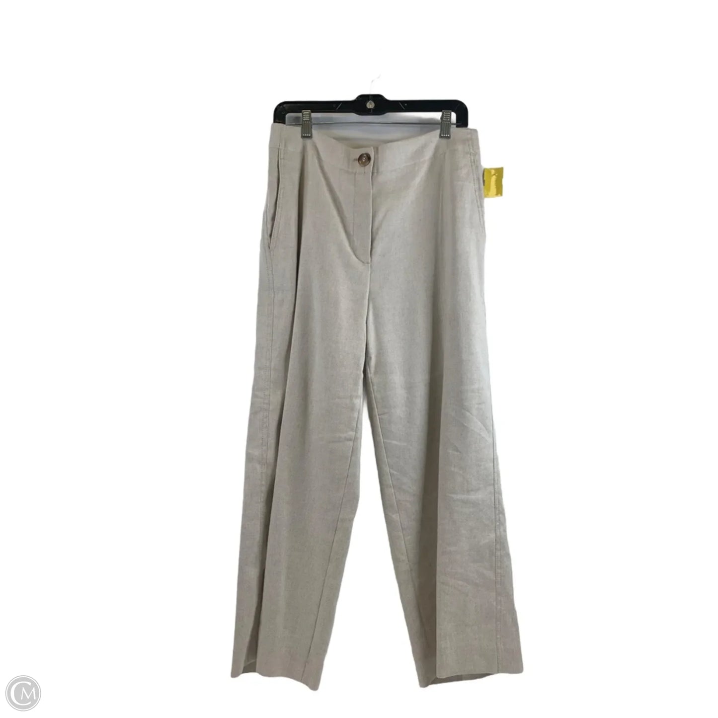 Pants Wide Leg By Ann Taylor In Cream, Size: 8