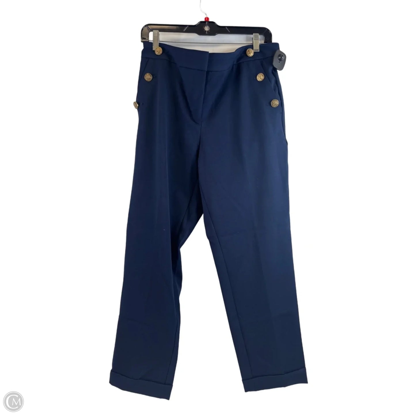 Pants Other By Loft In Blue & Gold, Size: 10