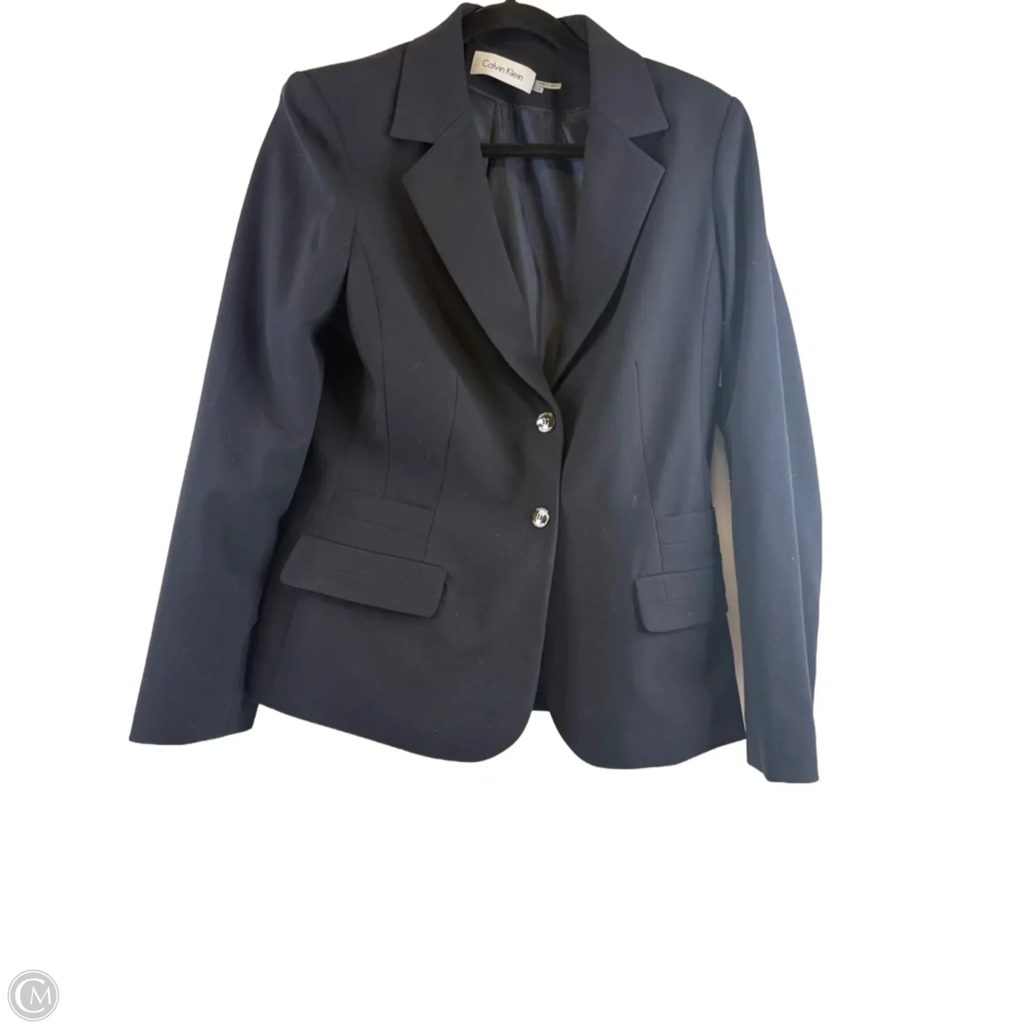 Blazer By Calvin Klein In Black, Size: M
