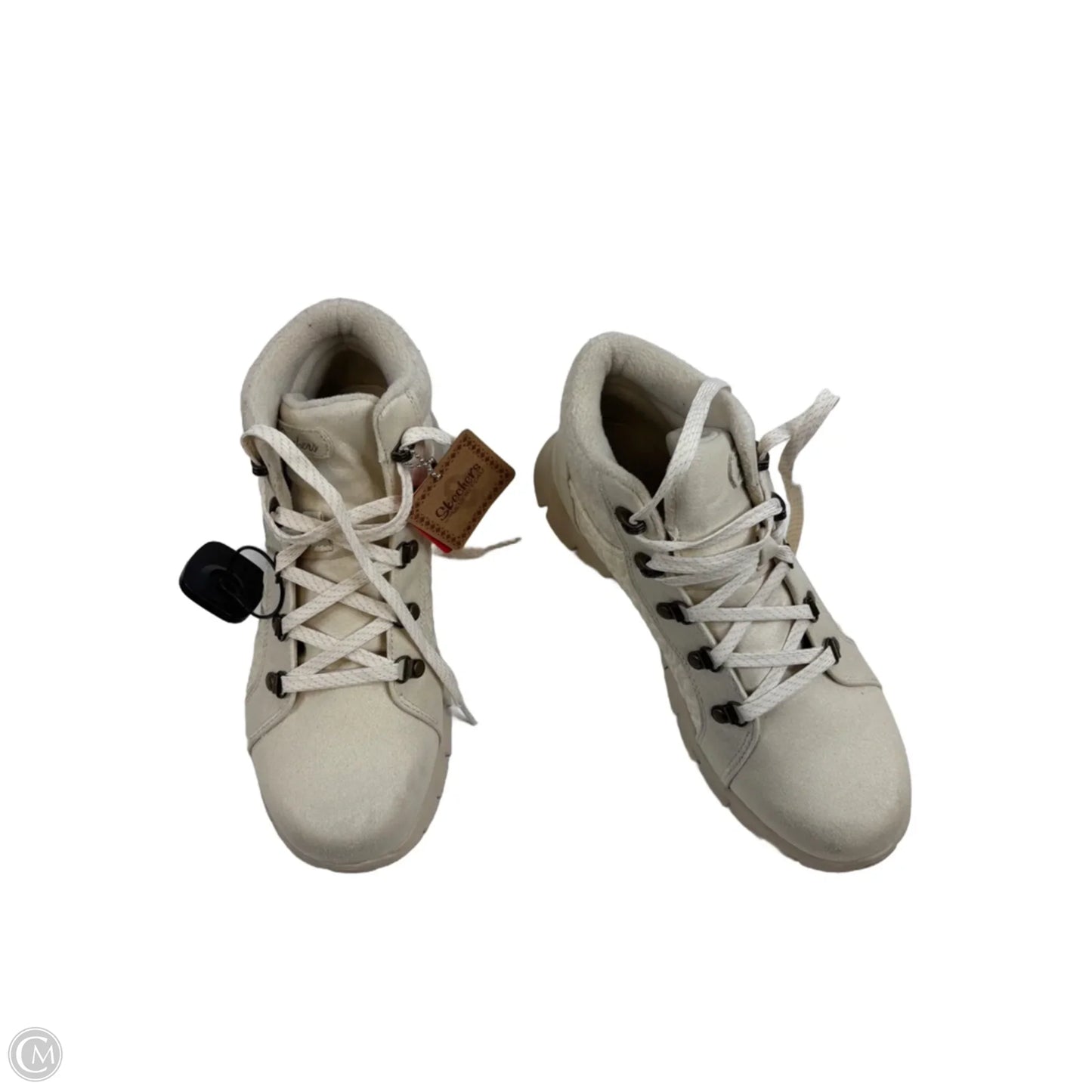 Boots Hiking By Skechers In Cream, Size: 9