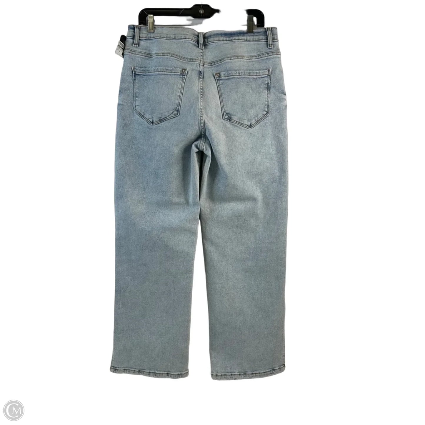 Jeans Straight By Kensie In Blue Denim, Size: 14